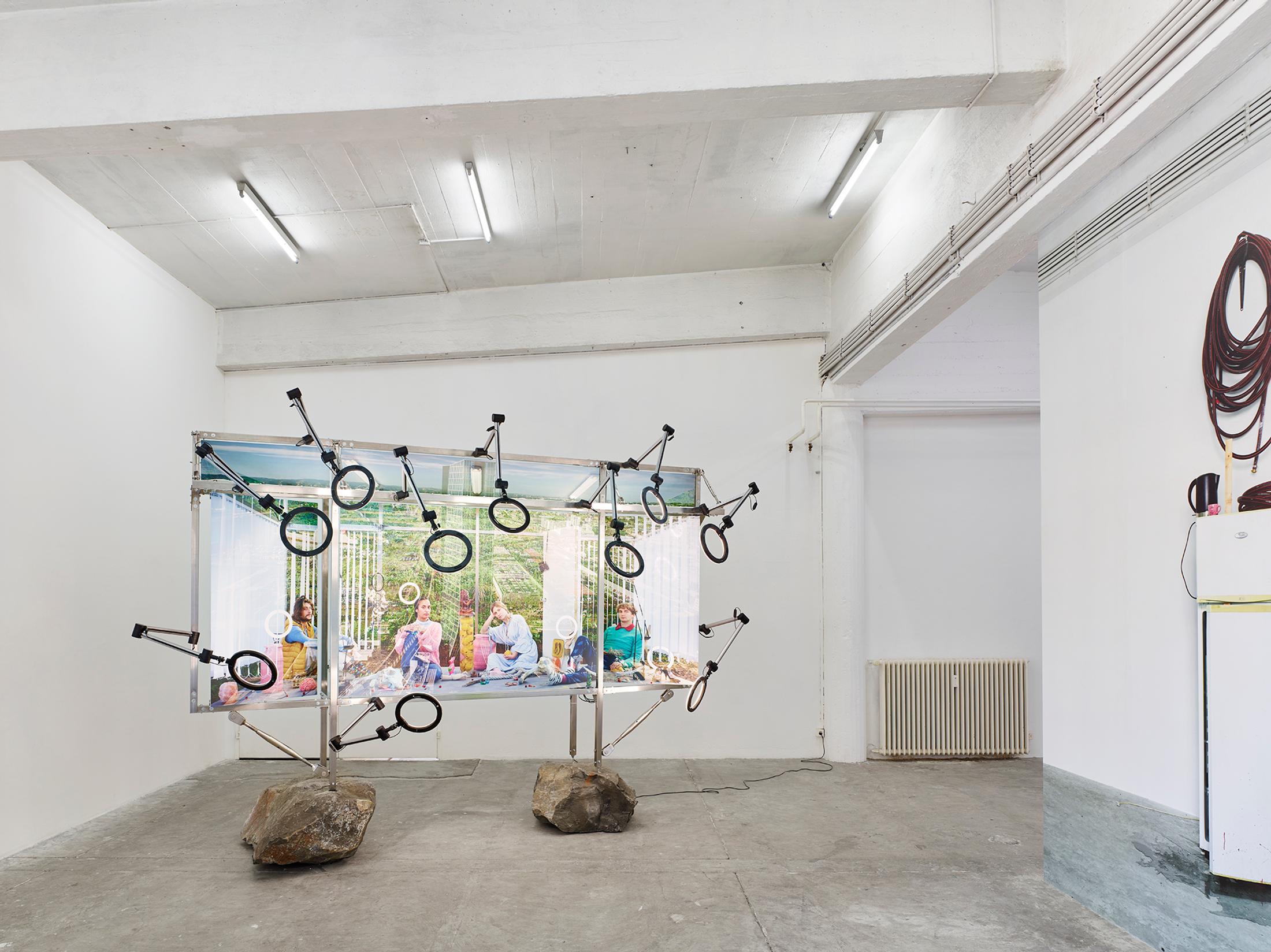 Exhibition View Solo Show «Emmanuelle Lainé» at CIRCUIT, Lausanne, 2024 / Photo: David Gagnebin-de Bons / Courtesy: The artist and CIRCUIT, Centre d'art contemporain