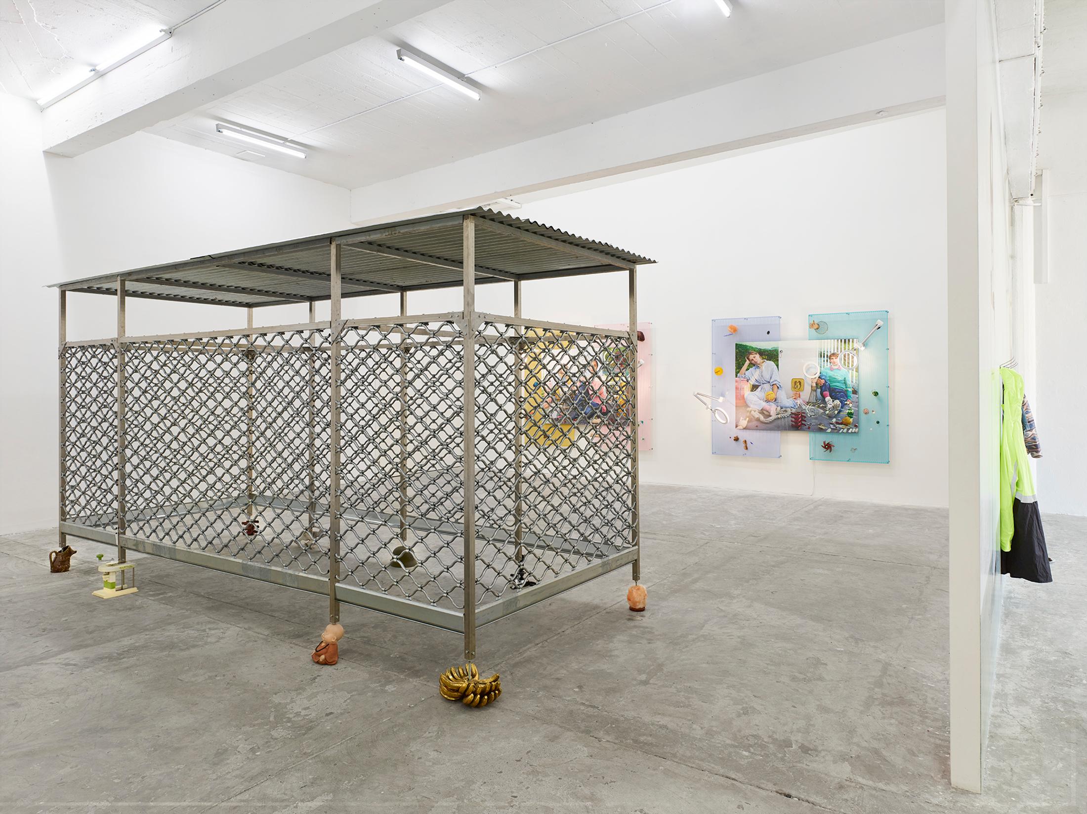 Exhibition View Solo Show «Emmanuelle Lainé» at CIRCUIT, Lausanne, 2024 / Photo: David Gagnebin-de Bons / Courtesy: The artist and CIRCUIT, Centre d'art contemporain