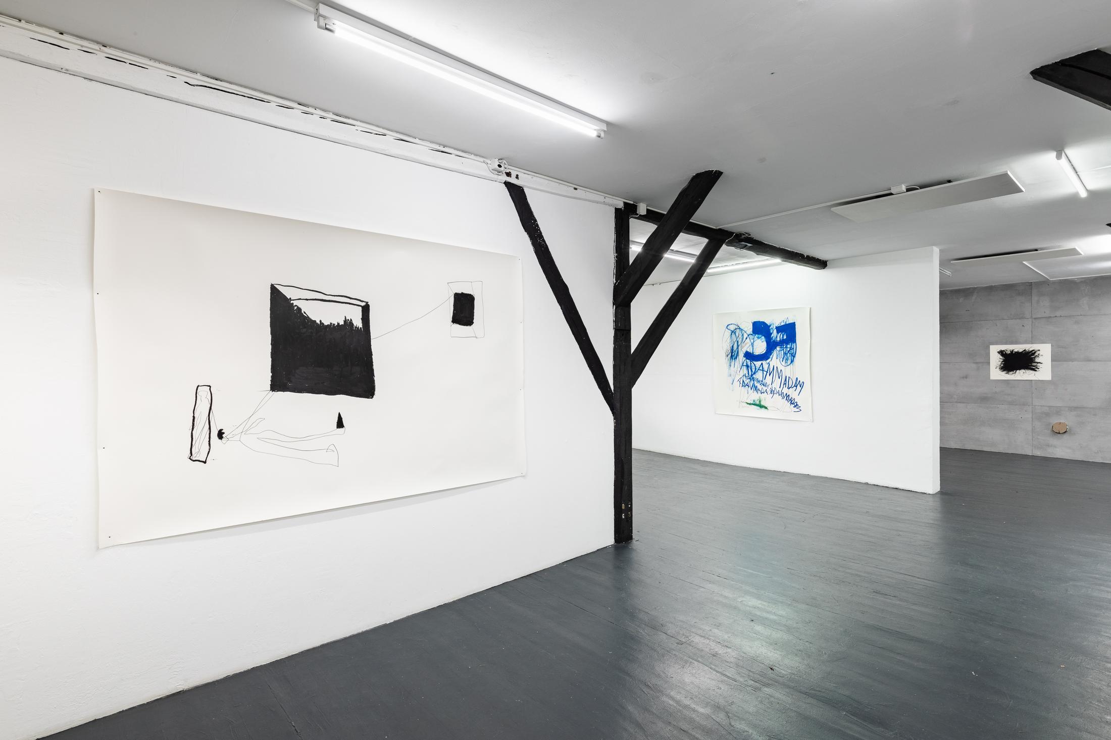 Exhibition View Solo Show «Fatima Moallim» at Last Tango, Zurich, 2023-2024 / Photo: Kilian Bannwart / Courtesy: the artist and Last Tango