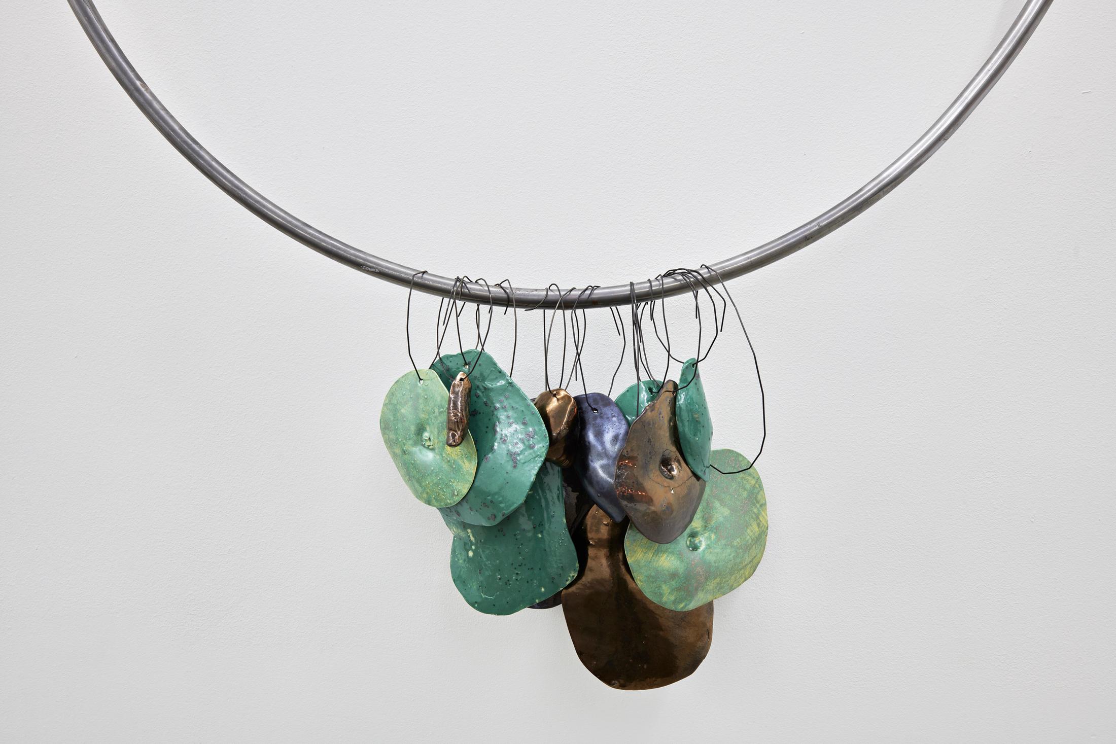 Exhibition View Solo Show Fattucchiere «Cuore mangiato, guscio di fiore» at Kulturfolger, Zurich, 2023-2024 / Photo: Anna Maysuk / Courtesy: the artists and Kulturfolger