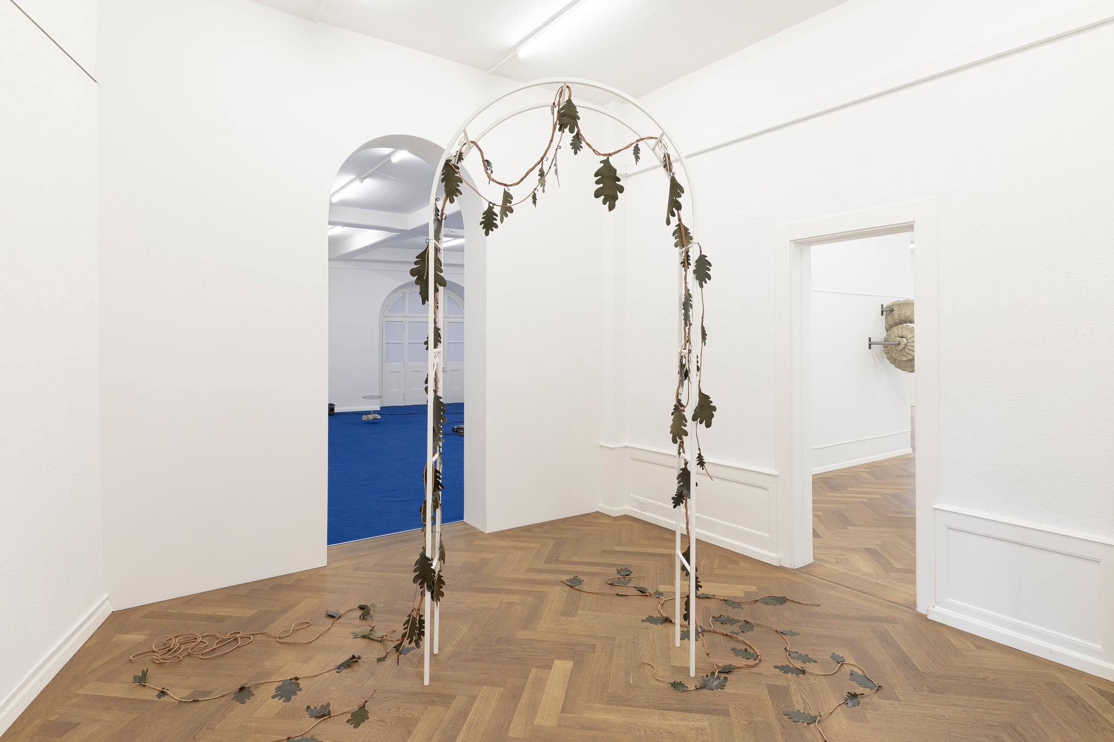 Exhibition View Group Show «First Impressions» at Krone Couronne, Biel, 2024 / Photo: Michal Florence Schorro / Courtesy: The artists and Krone Couronne