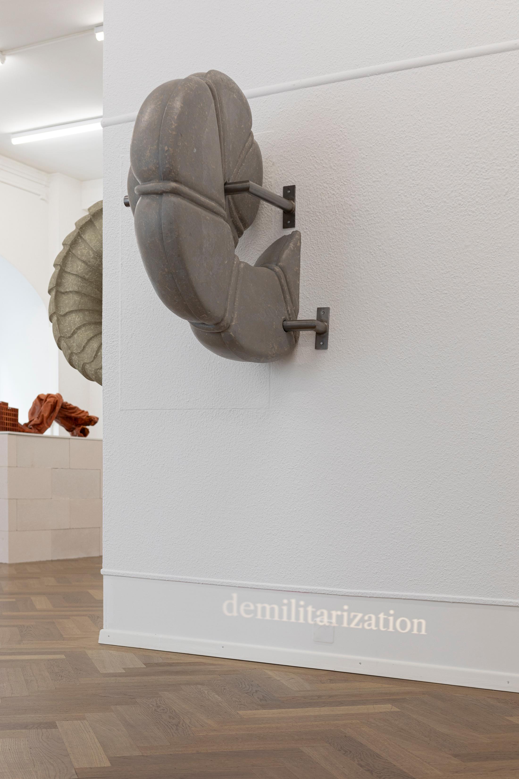 Exhibition View Group Show «First Impressions» at Krone Couronne, Biel, 2024 / Photo: Michal Florence Schorro / Courtesy: The artists and Krone Couronne