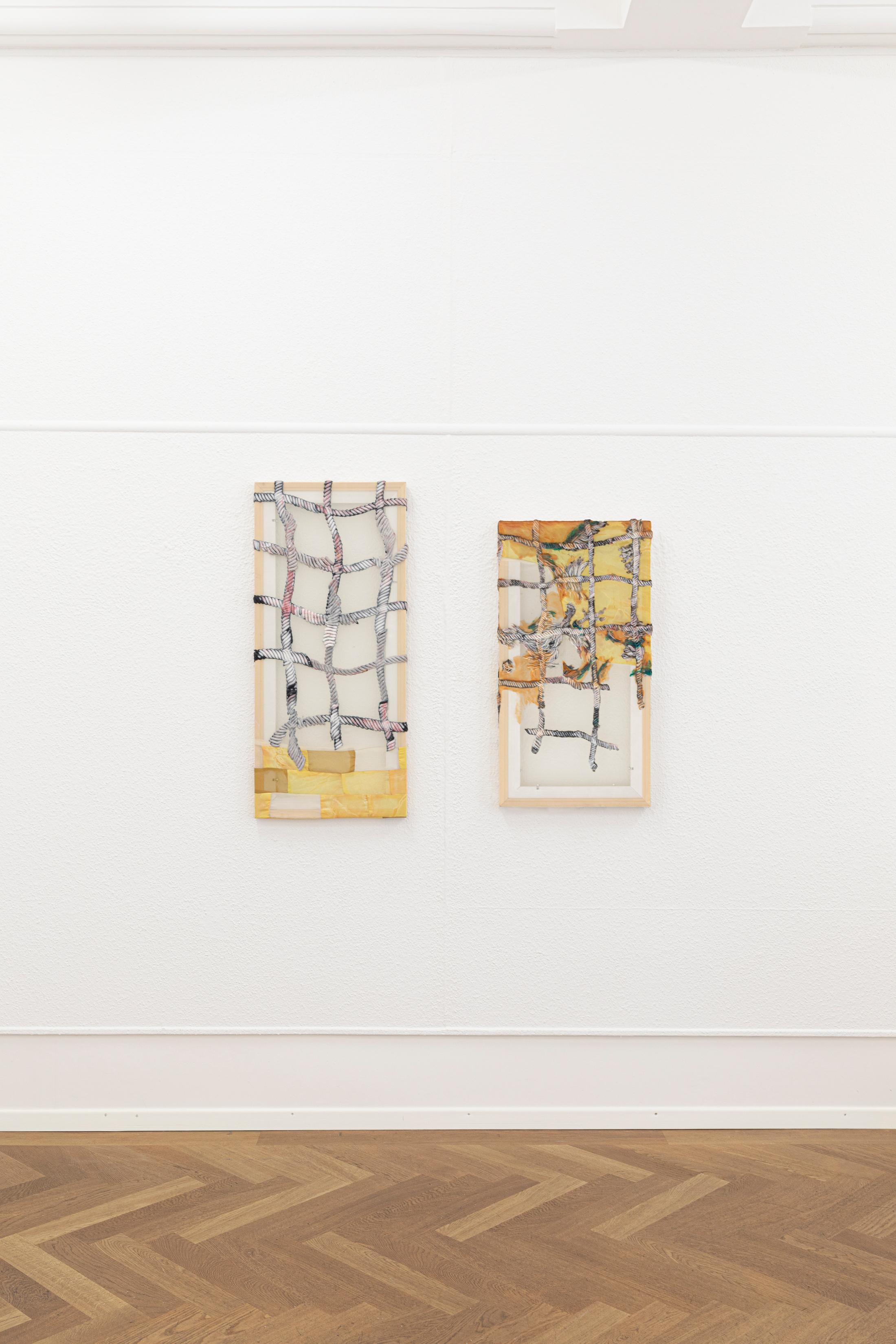 Exhibition View Group Show «First Impressions» at Krone Couronne, Biel, 2024 / Photo: Michal Florence Schorro / Courtesy: The artists and Krone Couronne