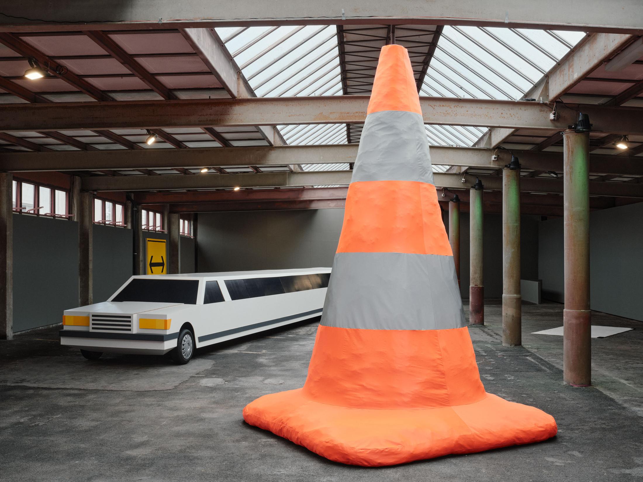 Exhibition View Solo Show GAFFA «Level Up» at Kunsthalle Arbon, Arbon, 2025 / Photo: Ladina Bischof / Courtesy: the artist and Kunsthalle Arbon