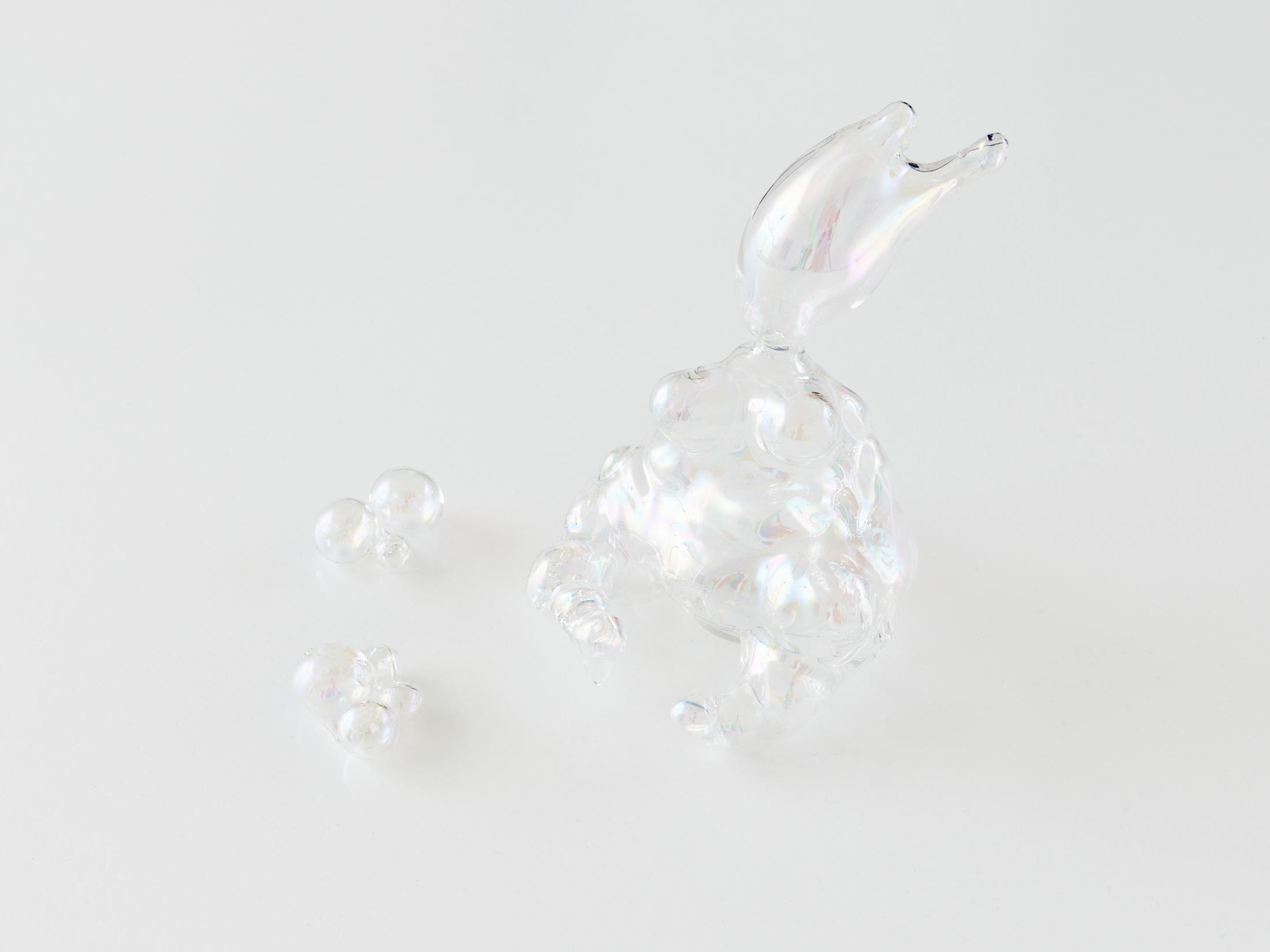 Exhibition View Solo Show Giulia Essyad «INNARDS; view on Bubble, 2024 » at Centre d’Édition Contemporaine Genève, Geneva, 2024 / Photo: Sandra Pointet / Courtesy: The artist and  Centre d’édition contemporaine Genève