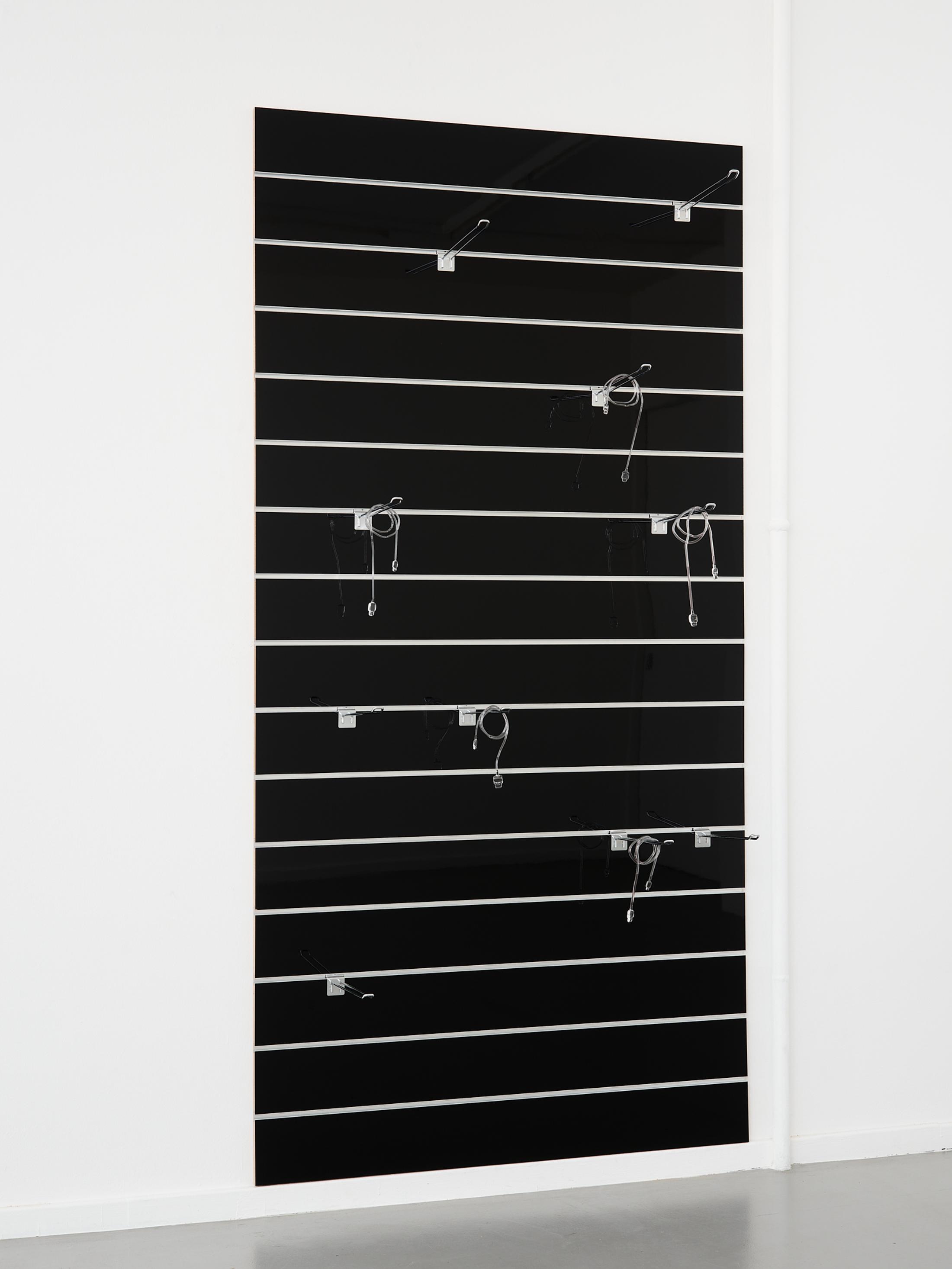 Exhibition View Solo Show Giulia Essyad «INNARDS; view on without you i’m nothing, 2024 » at Centre d’Édition Contemporaine Genève, Geneva, 2024 / Photo: Sandra Pointet / Courtesy: The artist and  Centre d’édition contemporaine Genève