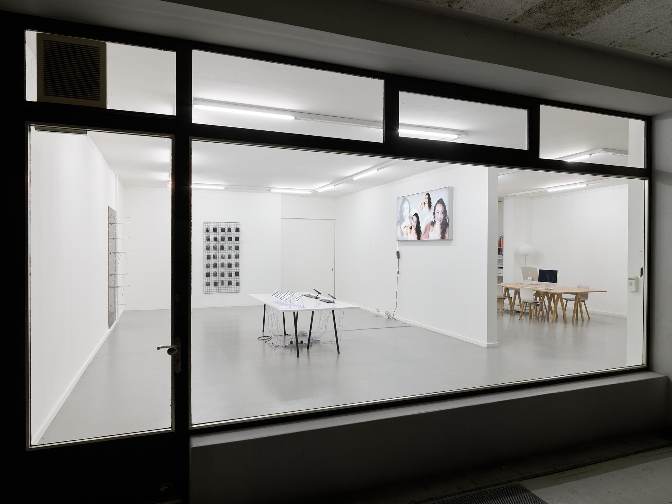 Exhibition View Solo Show Giulia Essyad «INNARDS» at Centre d’Édition Contemporaine Genève, Geneva, 2024 / Photo: Sandra Pointet / Courtesy: The artist and  Centre d’édition contemporaine Genève