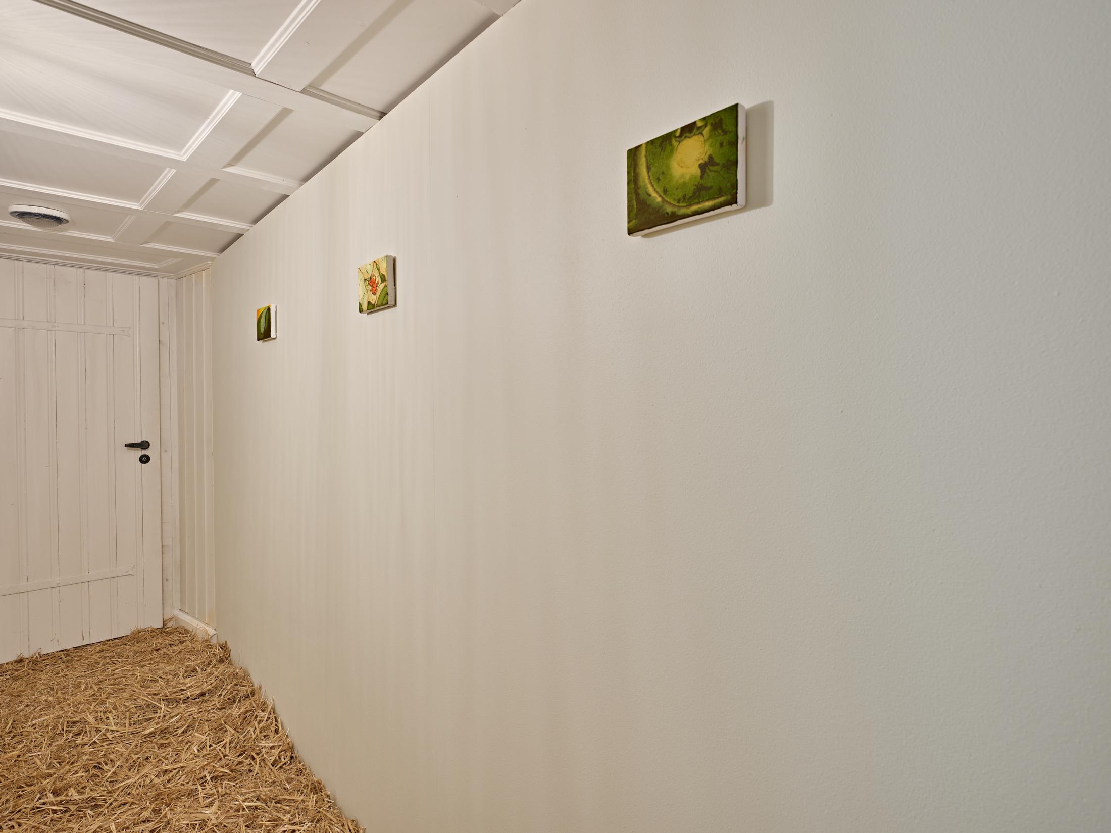 Exhibition View Solo Show Gustave Didelot «L’utopie de paille» at Ferme de la Chapelle, Lancy, Genève, 2025 / Photo: Nicolas Delaroche / Courtesy: the artist and Ferme de la Chapelle