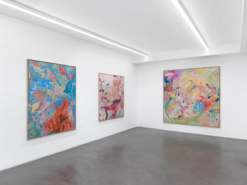Exhibition View Solo Show Ileana Magoda «Angels of Power, Angels of Beauty» at Bernheim Gallery, Zurich, 2024 / Photo: Annik Wetter / Courtesy: the artist and Bernheim Zürich/London