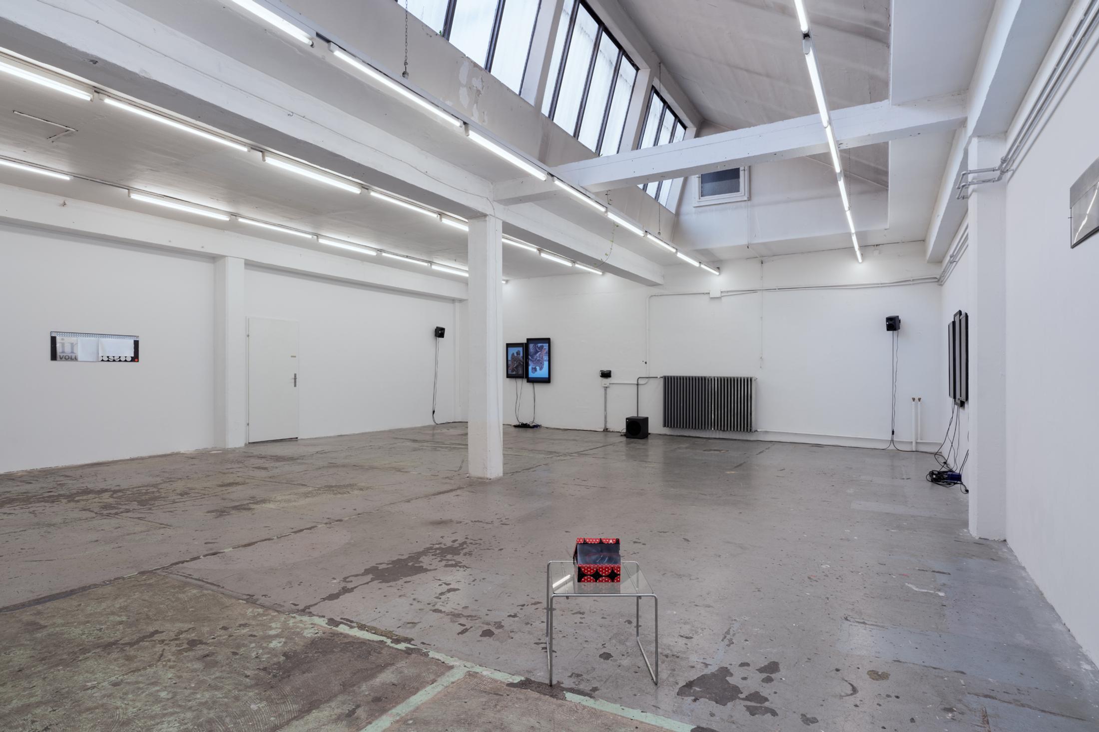 Exhibition View Duo Show «Image Volume» at Toxi, Zurich, 2024 / Photo: Thomas Julier / Courtesy: the artists and Toxi Space