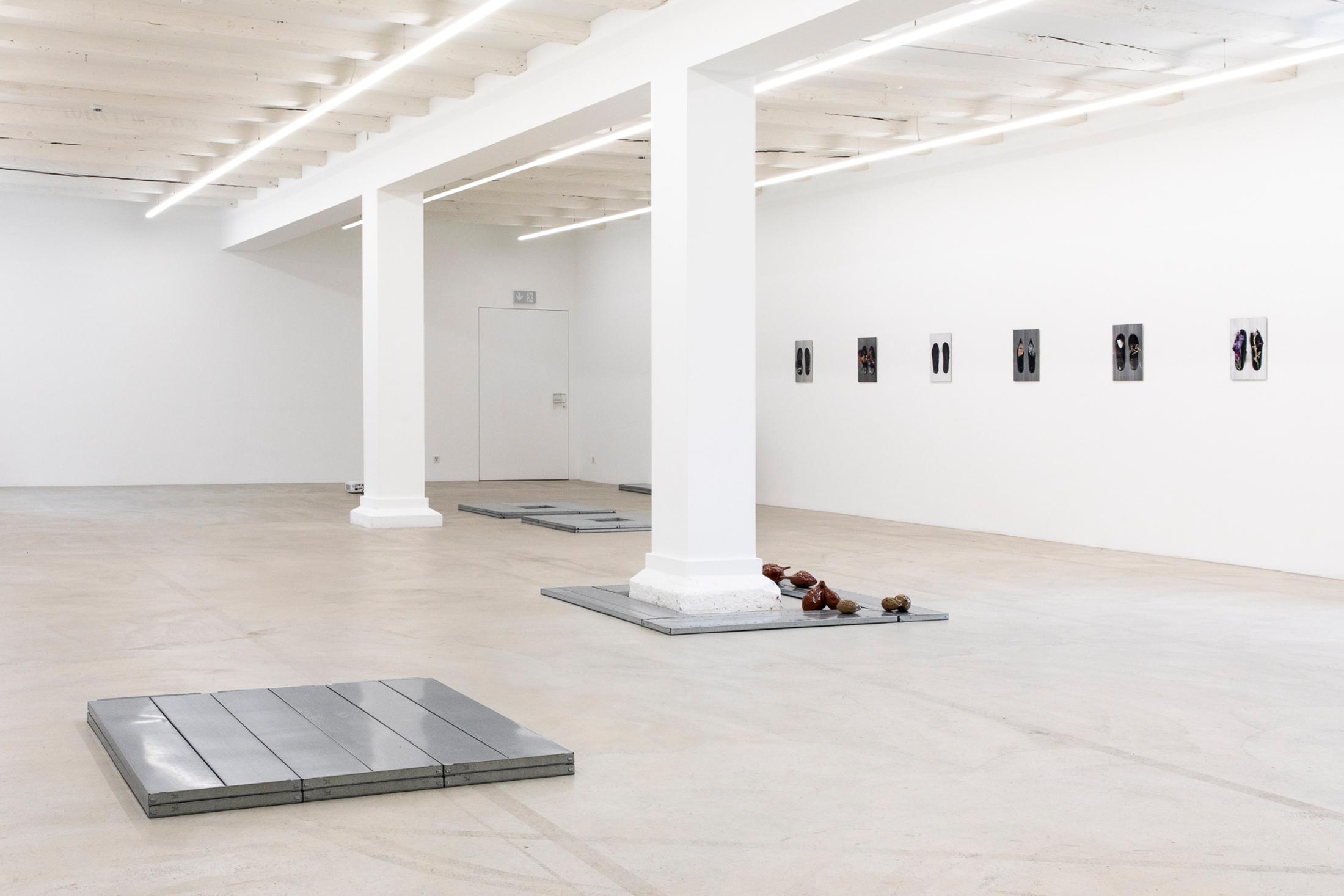 Exhibition View Group Show «Instant Rumor» at Ausstellungsraum Klingental, Basel, 2024 / Photo: Nina Rieben / Courtesy: the artists and Ausstellungsraum Klingental