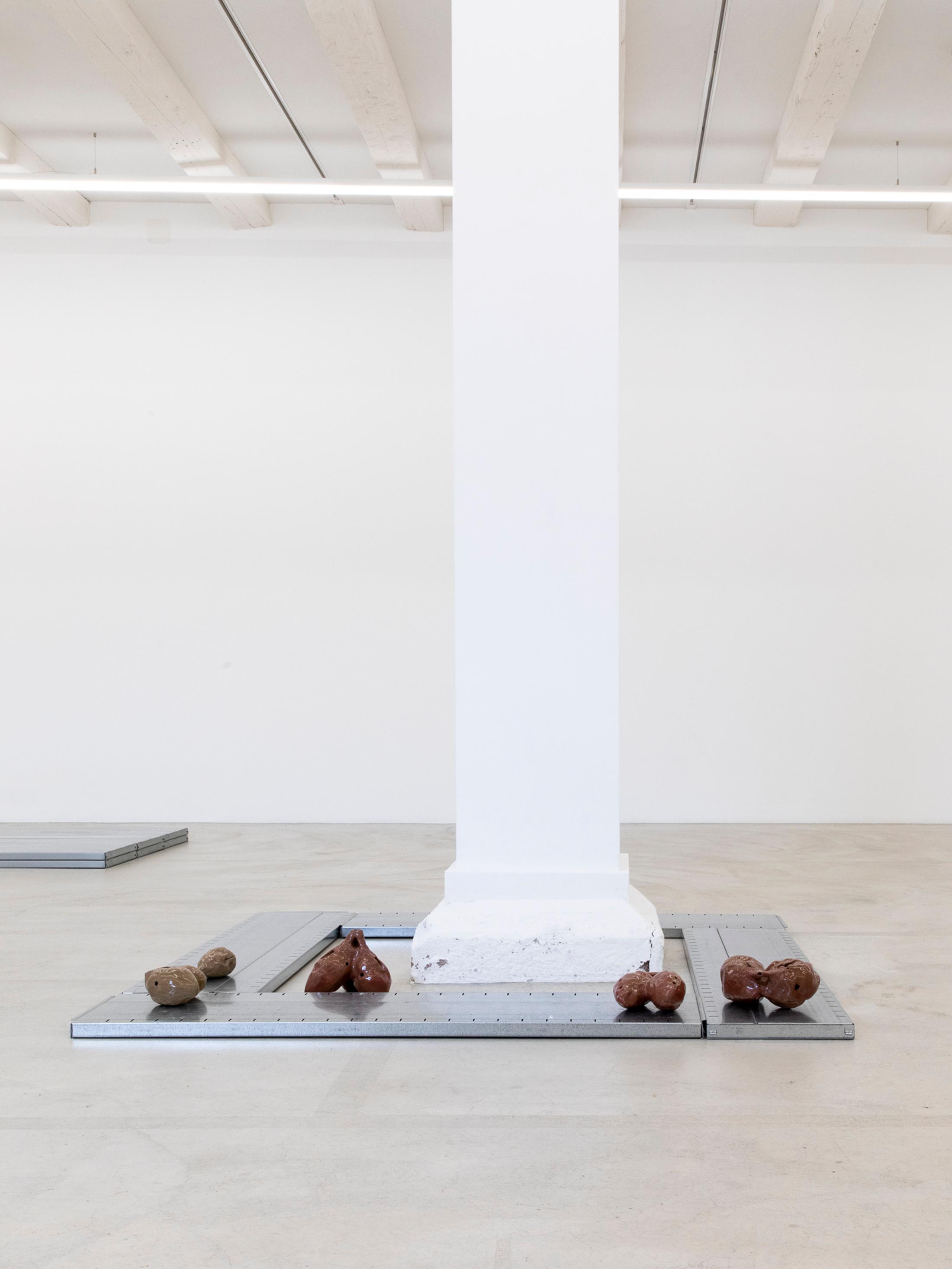 Exhibition View Group Show «Instant Rumor» at Ausstellungsraum Klingental, Basel, 2024 / Photo: Nina Rieben / Courtesy: the artists and Ausstellungsraum Klingental