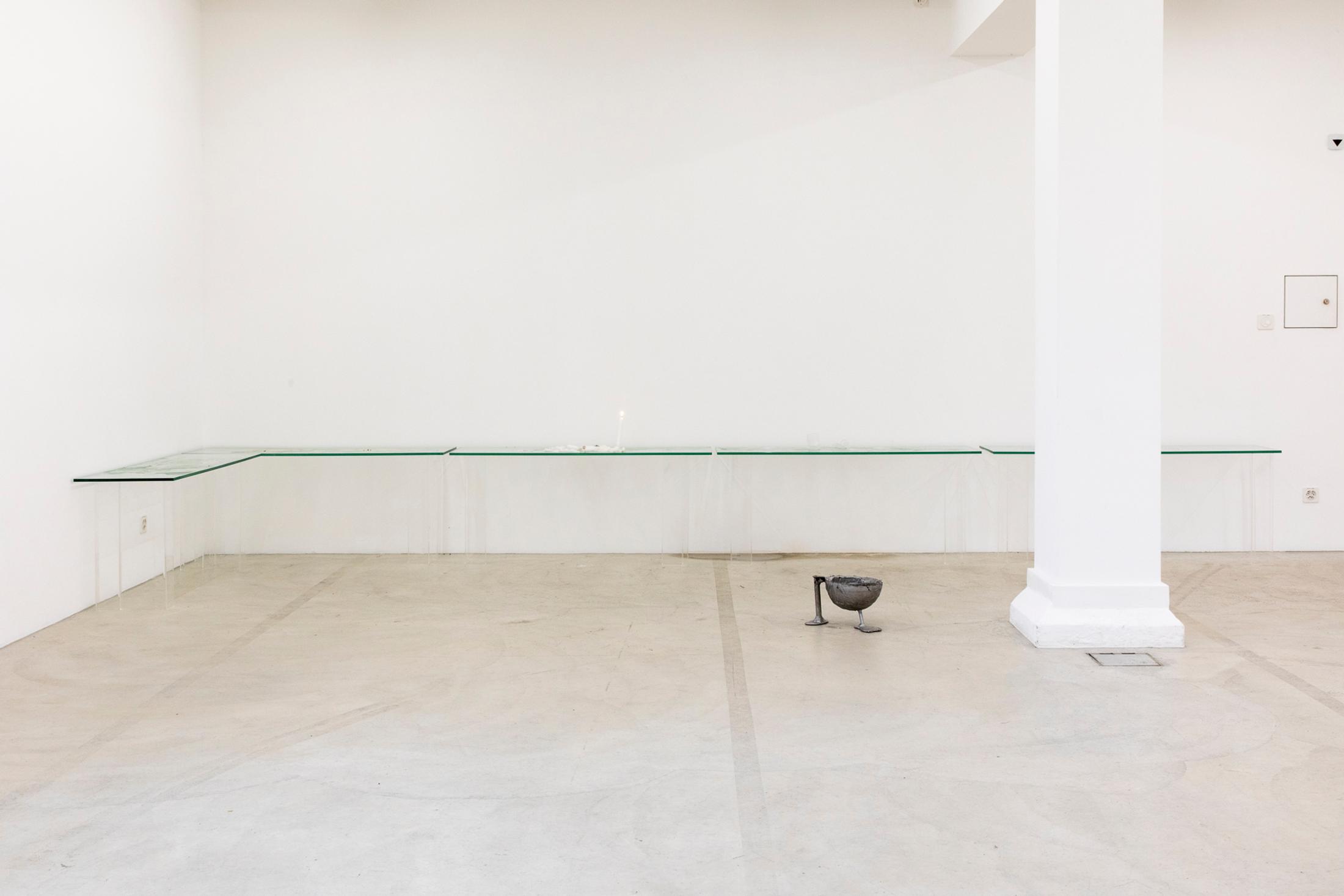 Exhibition View Group Show «Instant Rumor» at Ausstellungsraum Klingental, Basel, 2024 / Photo: Nina Rieben / Courtesy: the artists and Ausstellungsraum Klingental