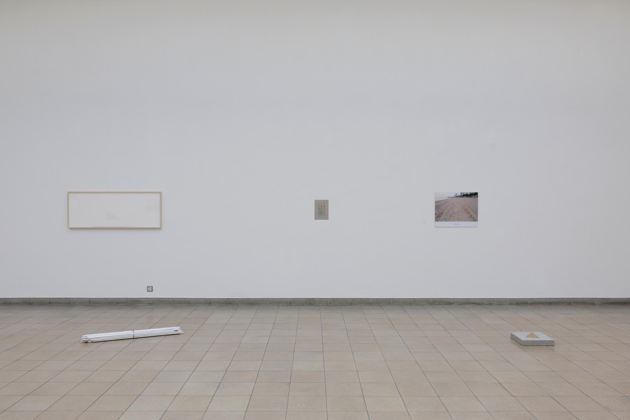 Exhibition View Solo Show Jay Chung & Q Takeki Maeda «GNOMONS 髀» at Kunsthaus Glarus, Glarus, 2024 / Photo: Gina Folly / Courtesy: the artists and Kunsthaus Glarus