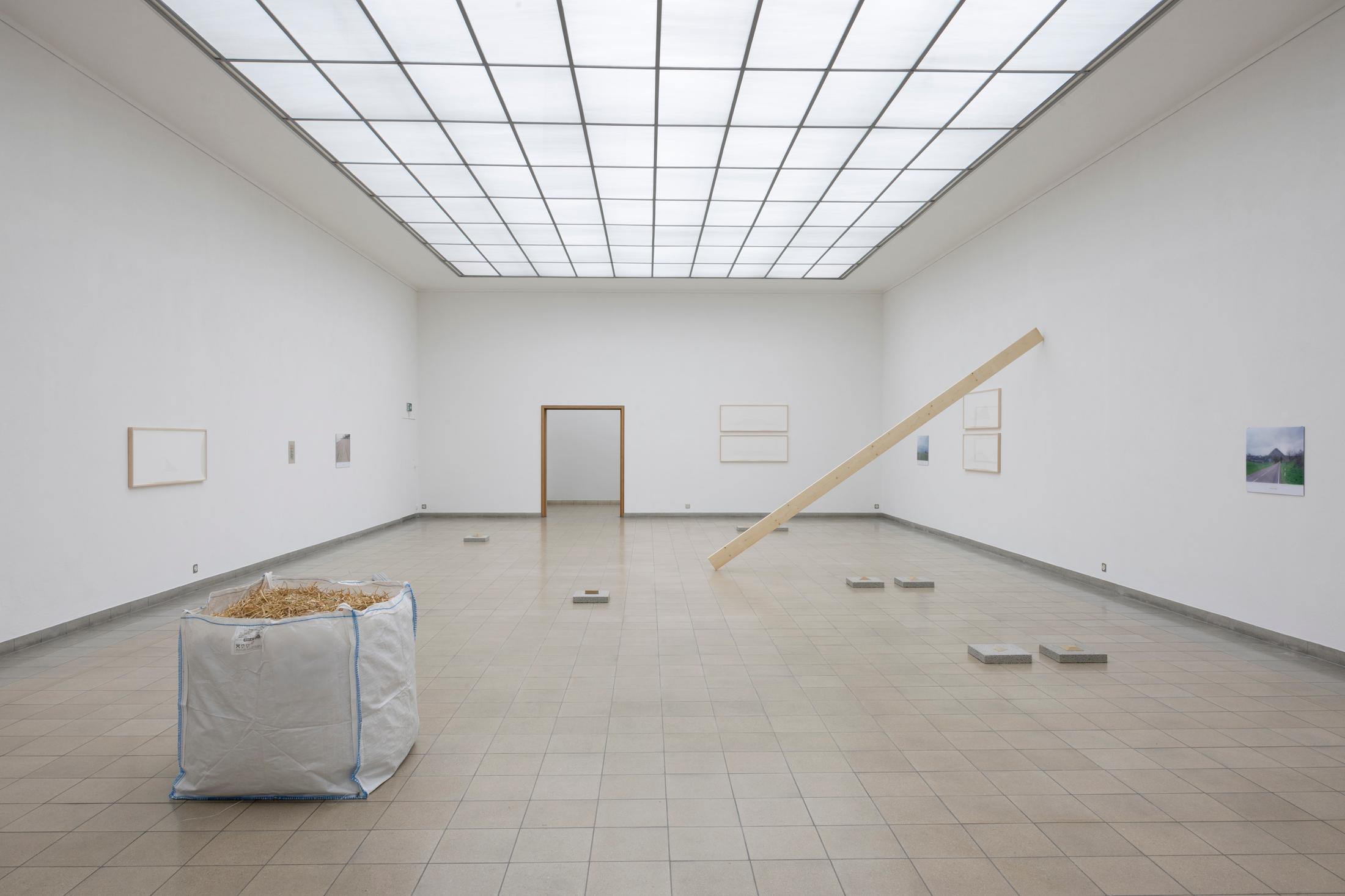 Exhibition View Solo Show Jay Chung & Q Takeki Maeda «GNOMONS 髀» at Kunsthaus Glarus, Glarus, 2024 / Photo: Gina Folly / Courtesy: the artists and Kunsthaus Glarus