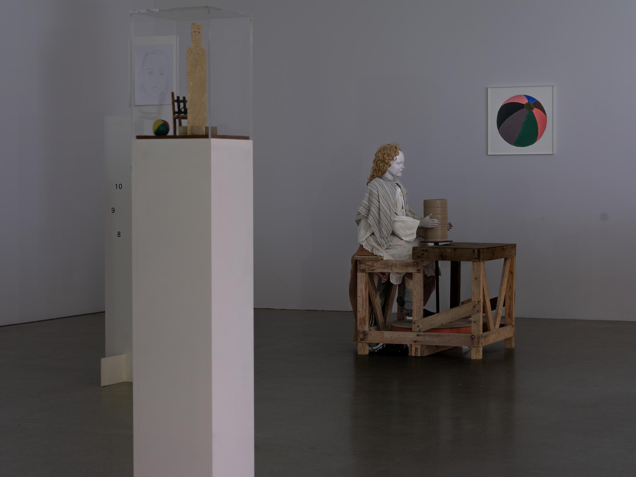 Exhibition View Duo Show Jos De Gruyter & Harald Thys «Impressions de Biel» at Kunsthaus Biel / Centre d'Art Bienne, Biel/Bienne, 2024 / Photo: Lea Kunz / Courtesy: the artists and Kunsthaus Biel