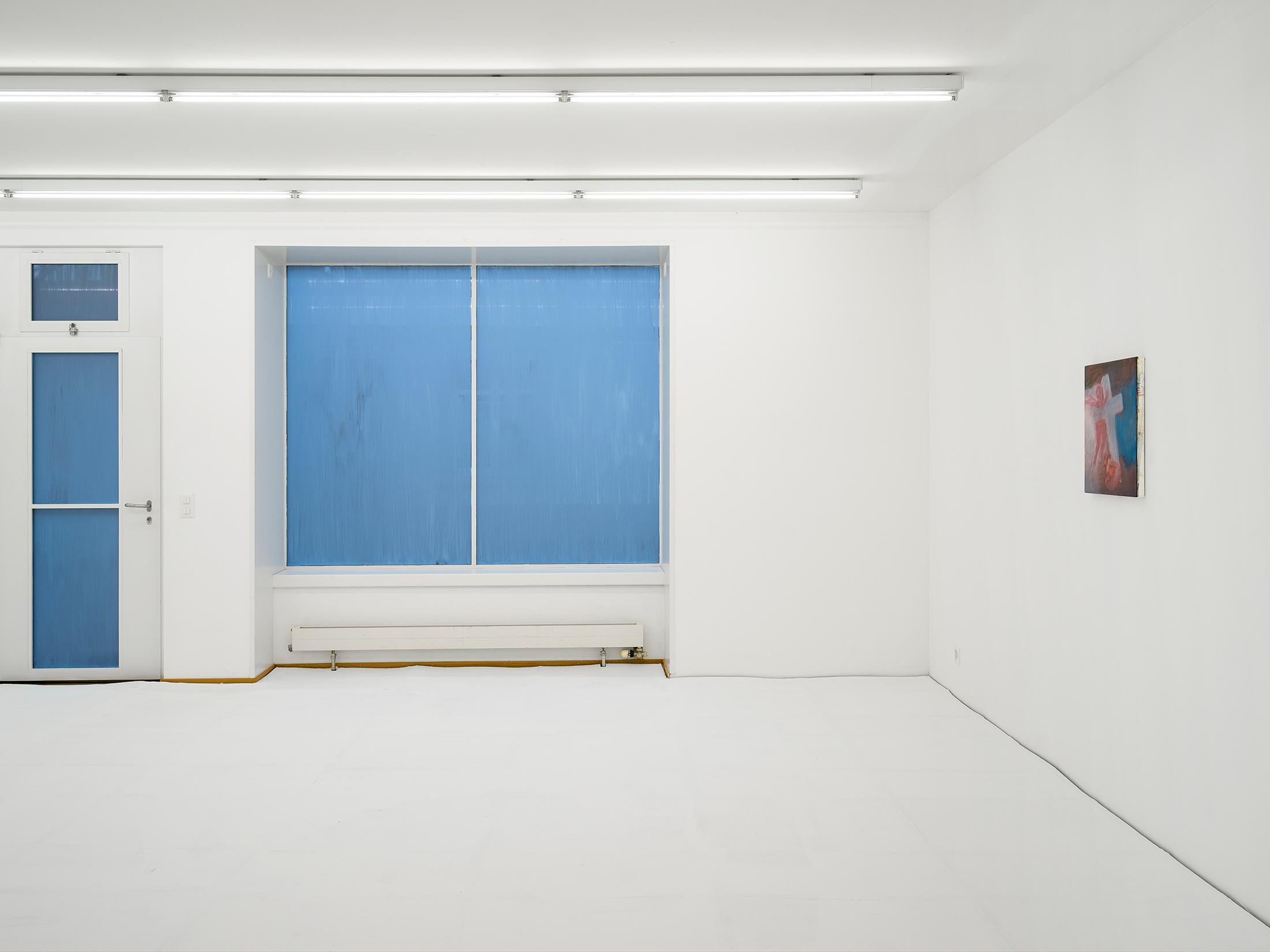 Exhibition View Julia Dubsky Solo Show «.A» at Kirchgasse Gallery, Steckborn, 2023-2024 / Photo: Cedric Mussano / Courtesy: the artist and Kirchgasse Gallery