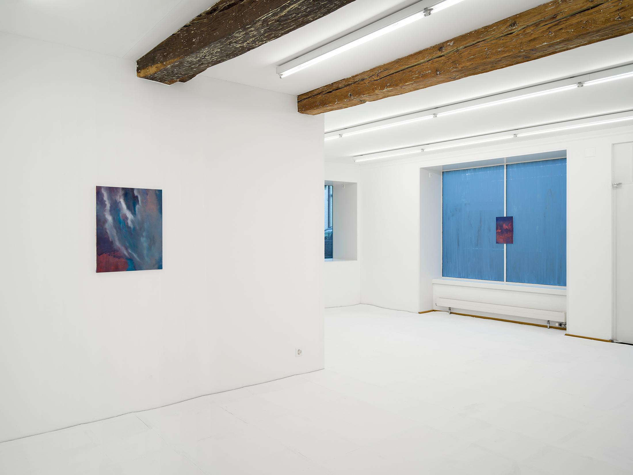 Exhibition View Julia Dubsky Solo Show «.A» at Kirchgasse Gallery, Steckborn, 2023-2024 / Photo: Cedric Mussano / Courtesy: the artist and Kirchgasse Gallery