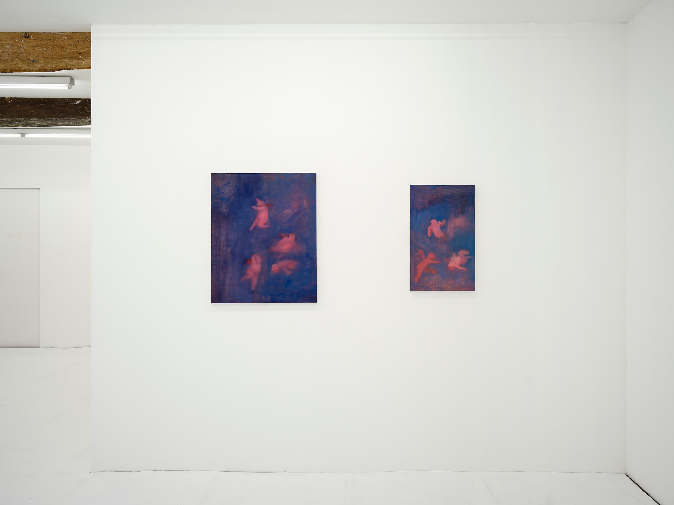 Exhibition View Julia Dubsky Solo Show «.A» at Kirchgasse Gallery, Steckborn, 2023-2024 / Photo: Cedric Mussano / Courtesy: the artist and Kirchgasse Gallery