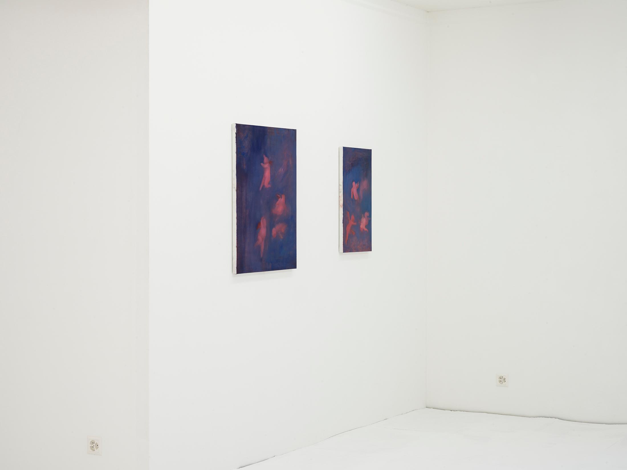Exhibition View Julia Dubsky Solo Show «.A» at Kirchgasse Gallery, Steckborn, 2023-2024 / Photo: Cedric Mussano / Courtesy: the artist and Kirchgasse Gallery