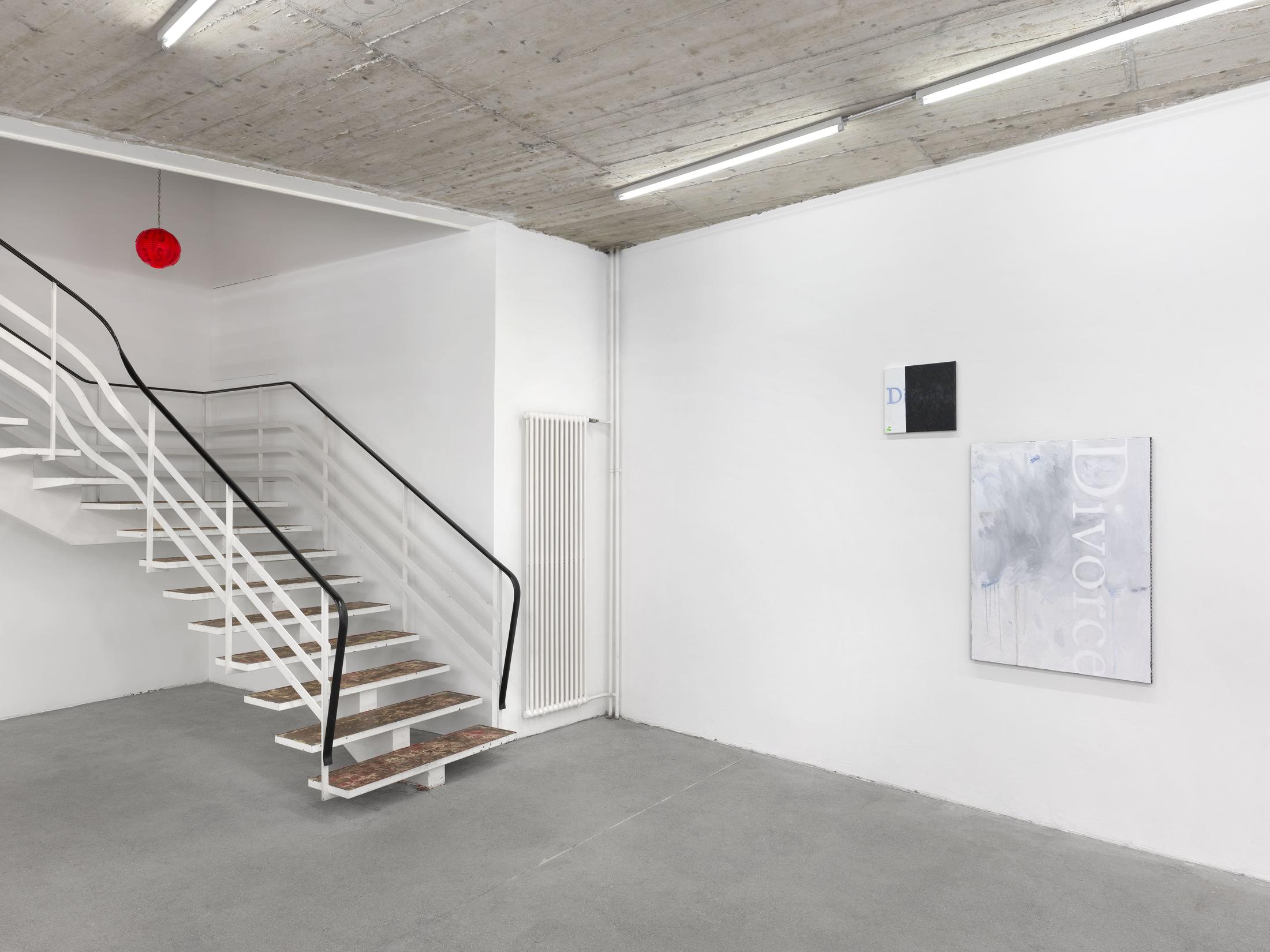 Exhibition View Group Show with Leyla Faye, Sylvie Fleury, Pamela Rosenkranz, Markus Oehlen, Jasmine Gregory, Akeem Smith at Karma International, Zürich, 2025 / Photo: Annik Wetter / Courtesy : the artists and Karma International