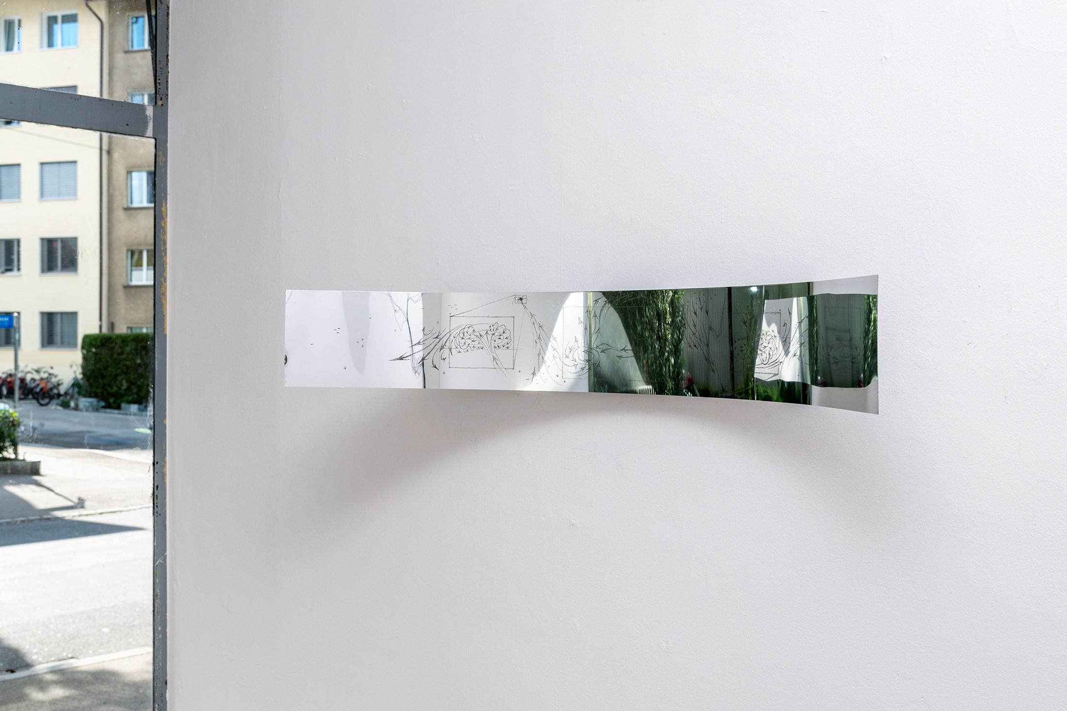 Exhibition View Solo Show Lorenzo Lunghi «Temporale» at Bacio Collective, Berne, 2024 / Photo: Bacio Collective / Courtesy: The artist and Bacio Collective