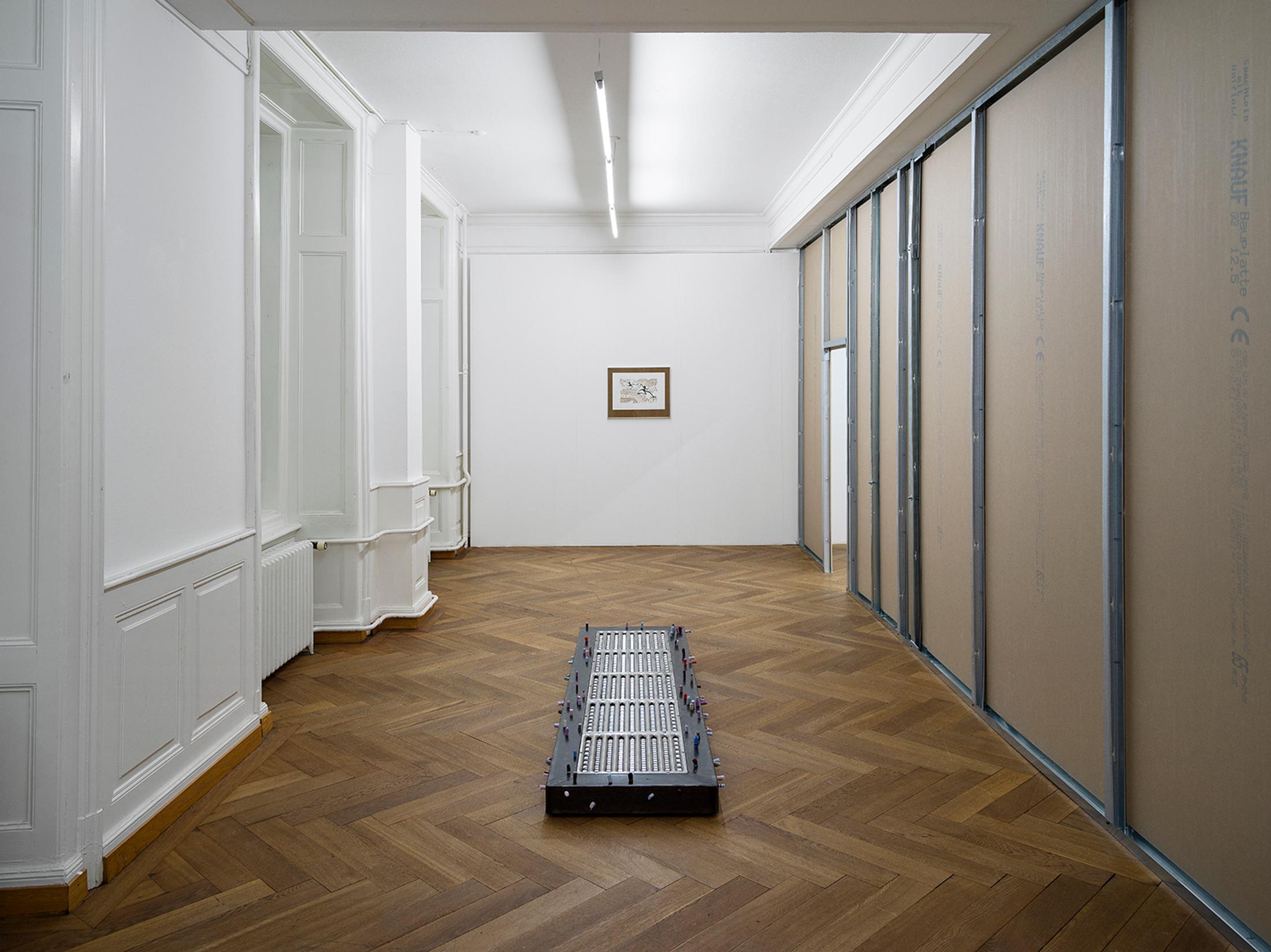 Exhibition View Solo Show Lou Masduraud «What Cracks?» at Kunsthaus Langenthal, Langenthal, 2024 / Photo: Cedric Mussano / Courtesy: The artist and Kunsthaus Langenthal