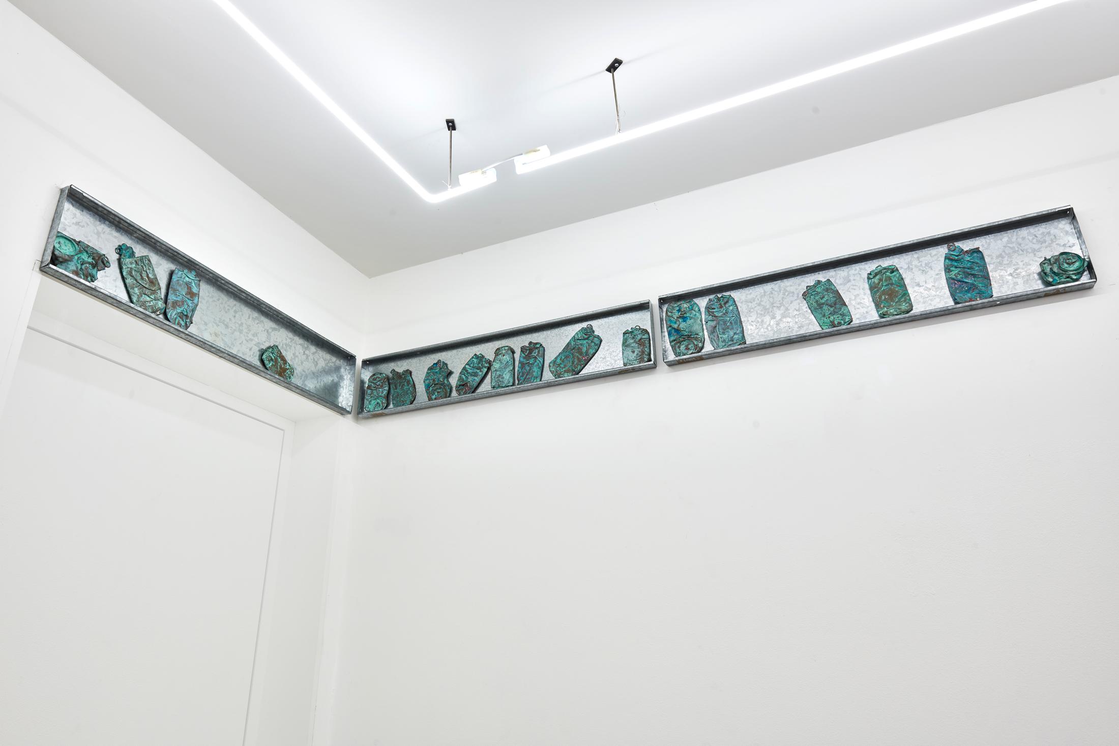 Exhibition View Solo Show Lucas Herzig «Long-Term Oriented» at Kulturfolger, Zurich, 2024 / Photo: Anna Maysuk / Courtesy: The artist and Kulturfolger