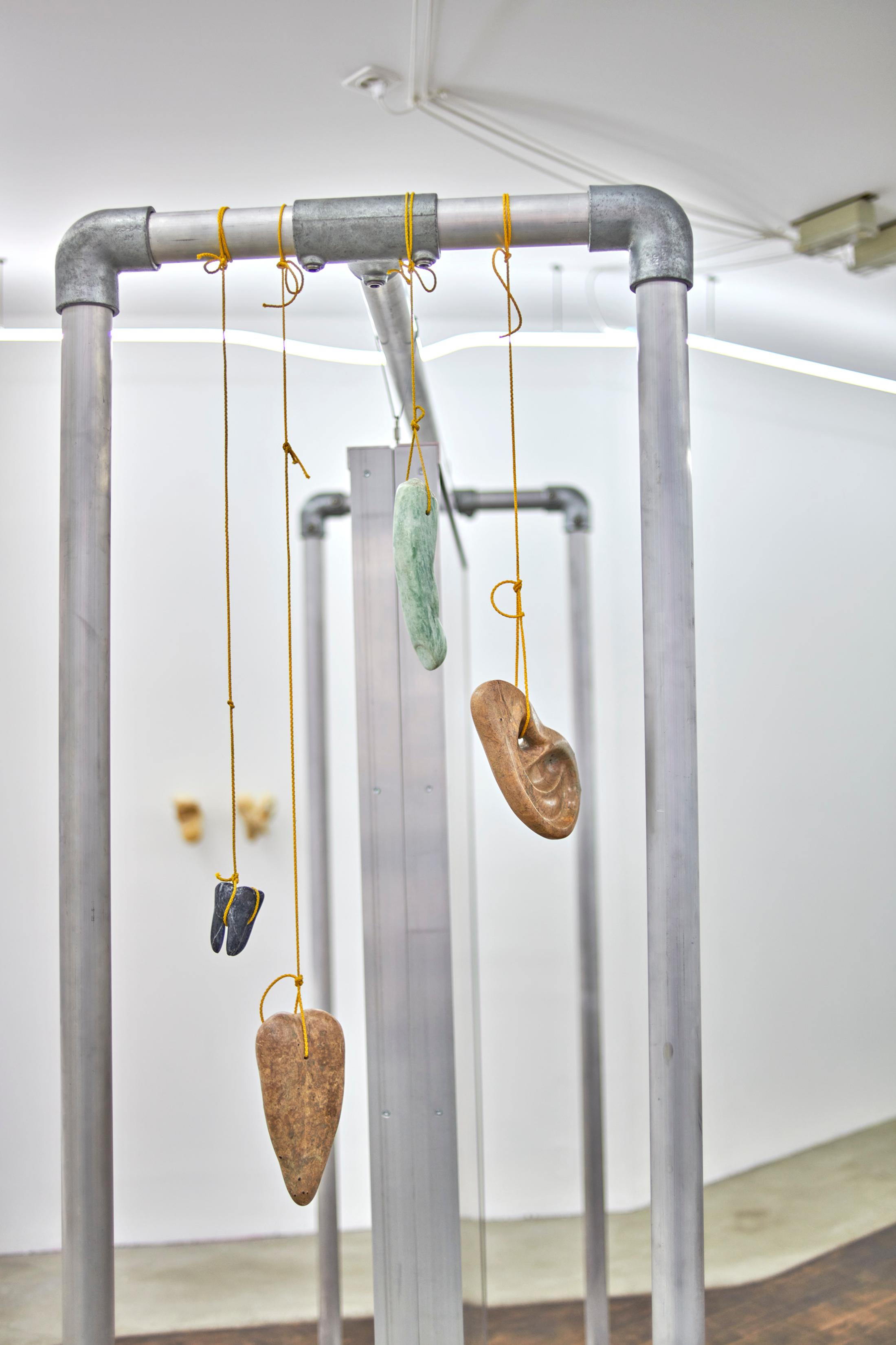 Exhibition View Solo Show Lucas Herzig «Long-Term Oriented» at Kulturfolger, Zurich, 2024 / Photo: Anna Maysuk / Courtesy: The artist and Kulturfolger