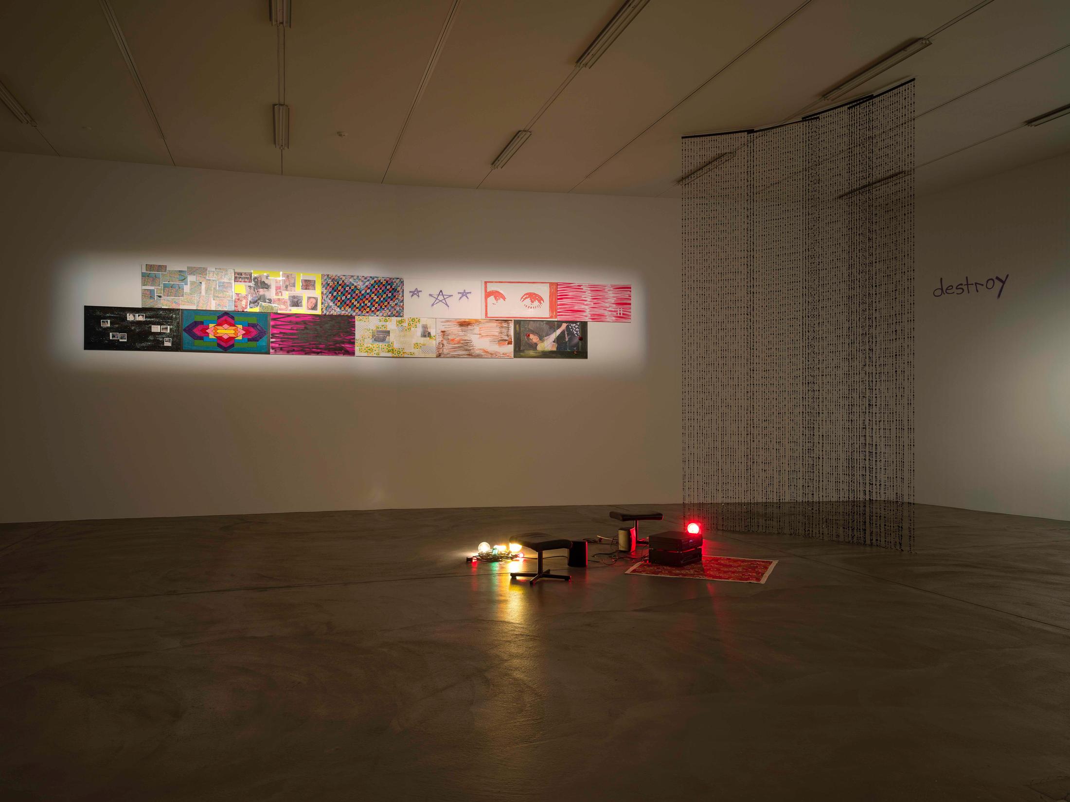 Exhibition View Solo Show Maggie Lee «Magazine» at Kunsthalle Zürich, Zurich, 2024 / Photo: Cedric Mussano / Courtesy: The artist and Kunsthalle Zürich