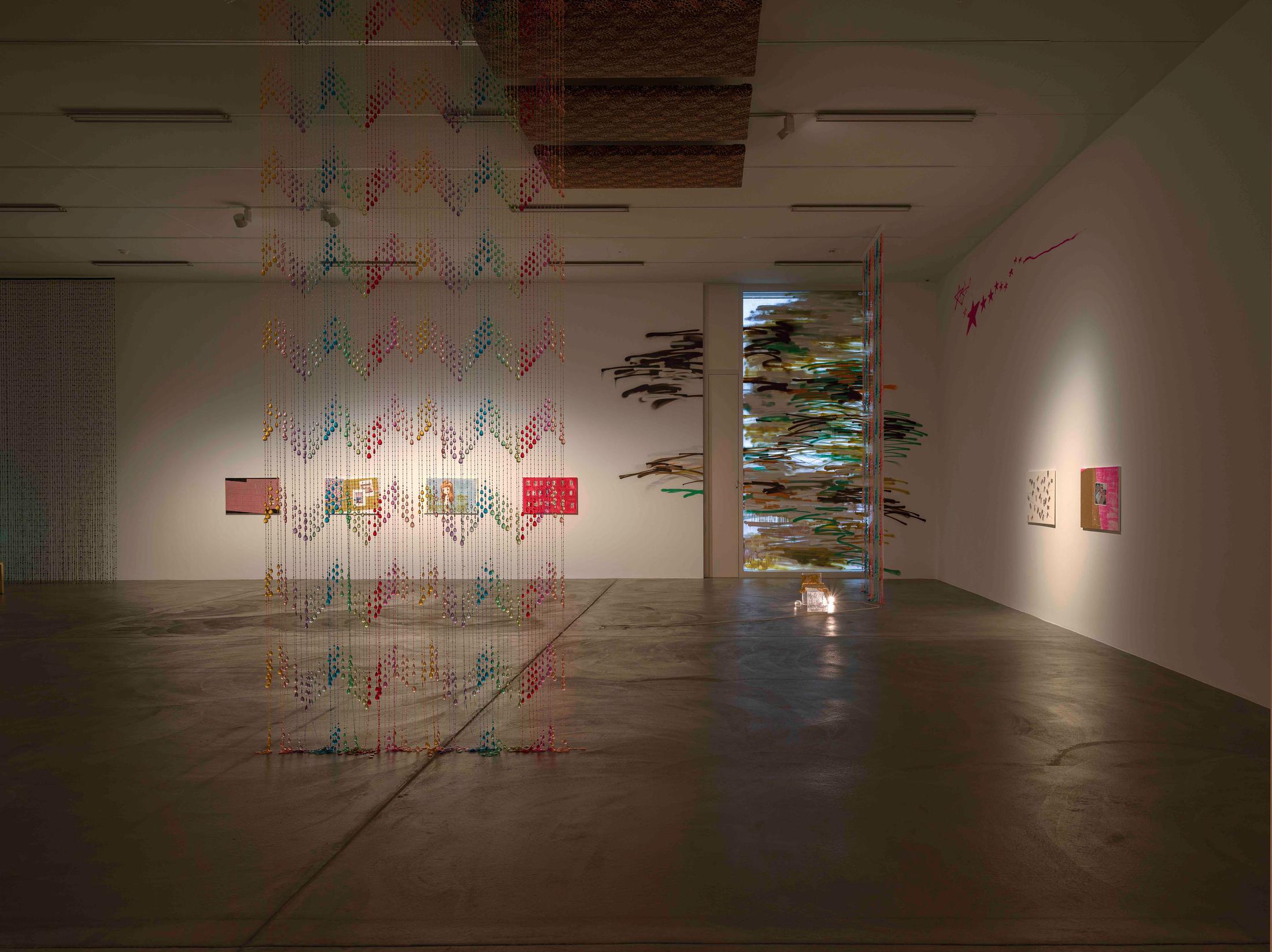 Exhibition View Solo Show Maggie Lee «Magazine» at Kunsthalle Zürich, Zurich, 2024 / Photo: Cedric Mussano / Courtesy: The artist and Kunsthalle Zürich