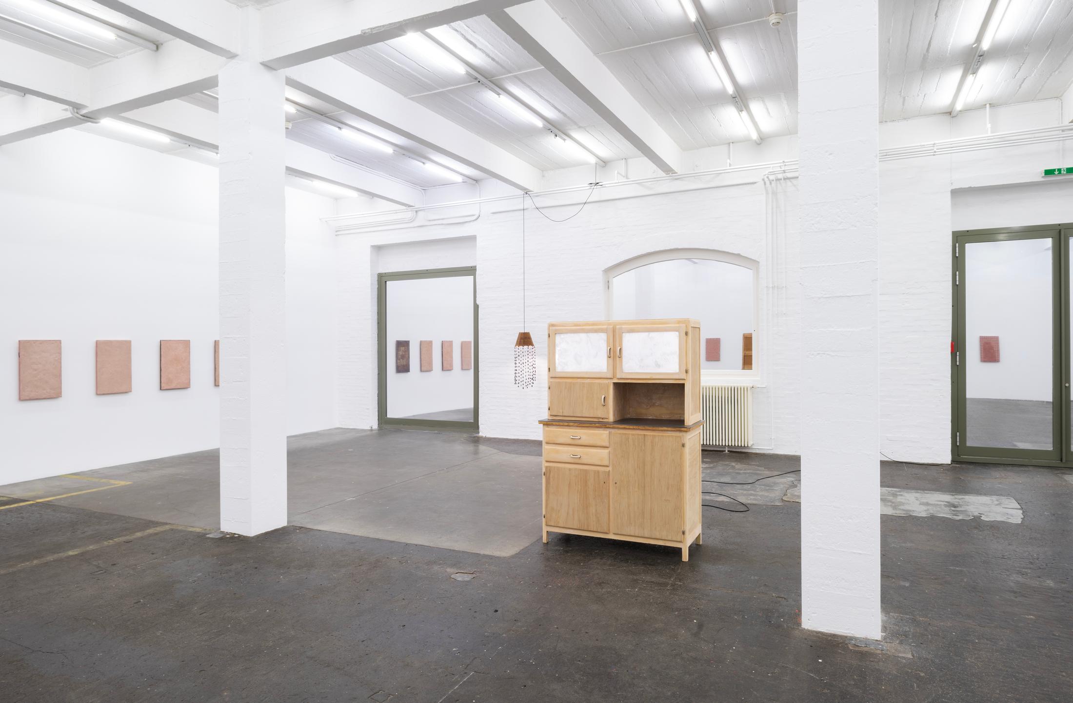 Exhibition View Solo Show Marta Margnetti «Serenata» at Kunst Halle Sankt Gallen, St. Gallen, 2024 / Photo: E. Sommer / Courtesy: The artist and Kunst Halle Sankt Gallen