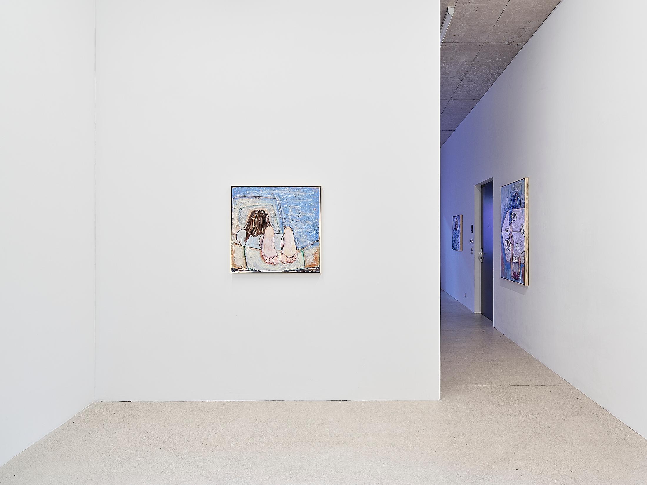 Exhibition View Solo Show Mathias Toubro «heaven» at Damien & The Love Guru, Zurich, 2024 / Photo: Felix Jungo / Courtesy: the artist and Damien & The Love Guru