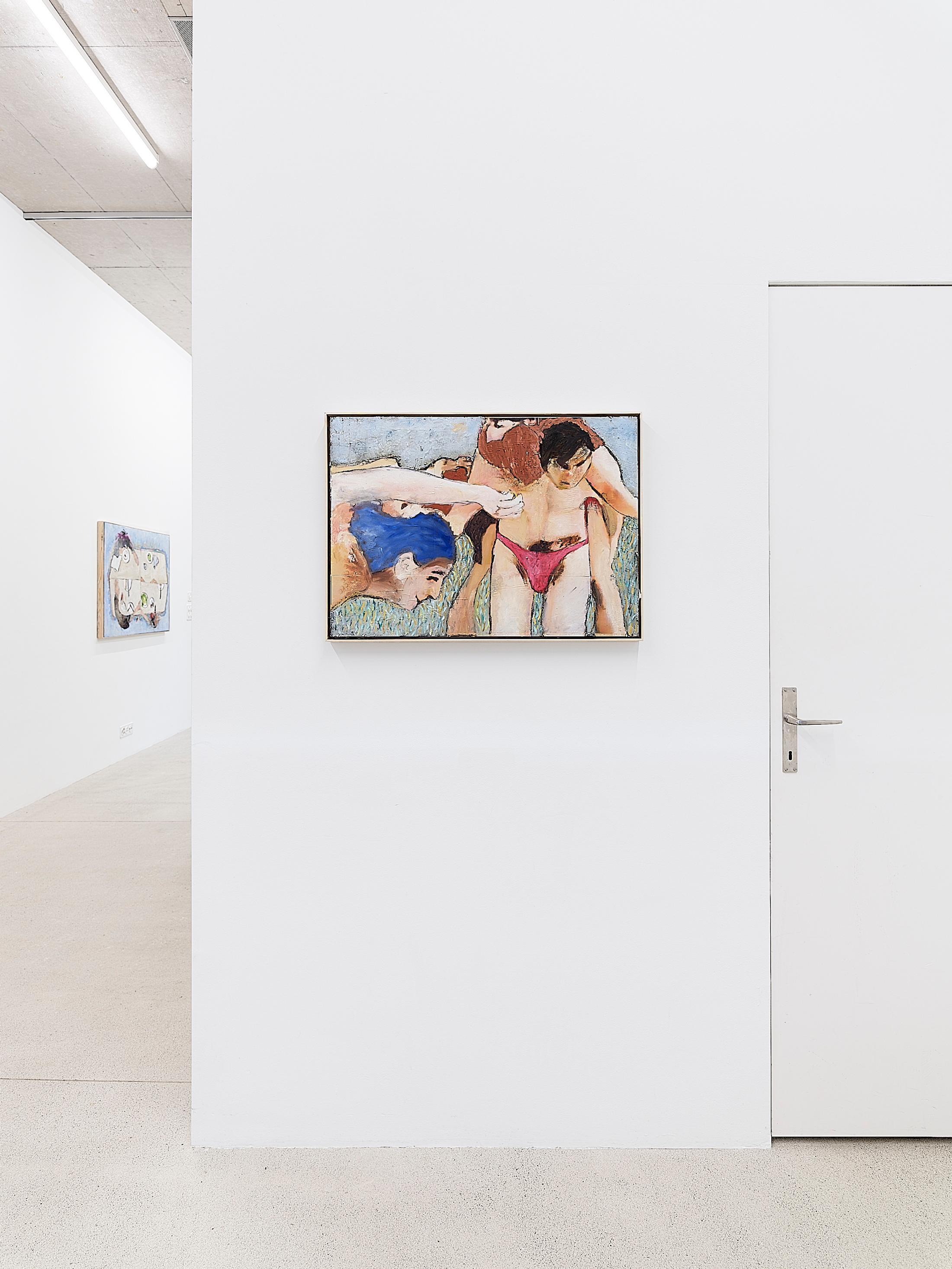 Exhibition View Solo Show Mathias Toubro «heaven» at Damien & The Love Guru, Zurich, 2024 / Photo: Felix Jungo / Courtesy: the artist and Damien & The Love Guru