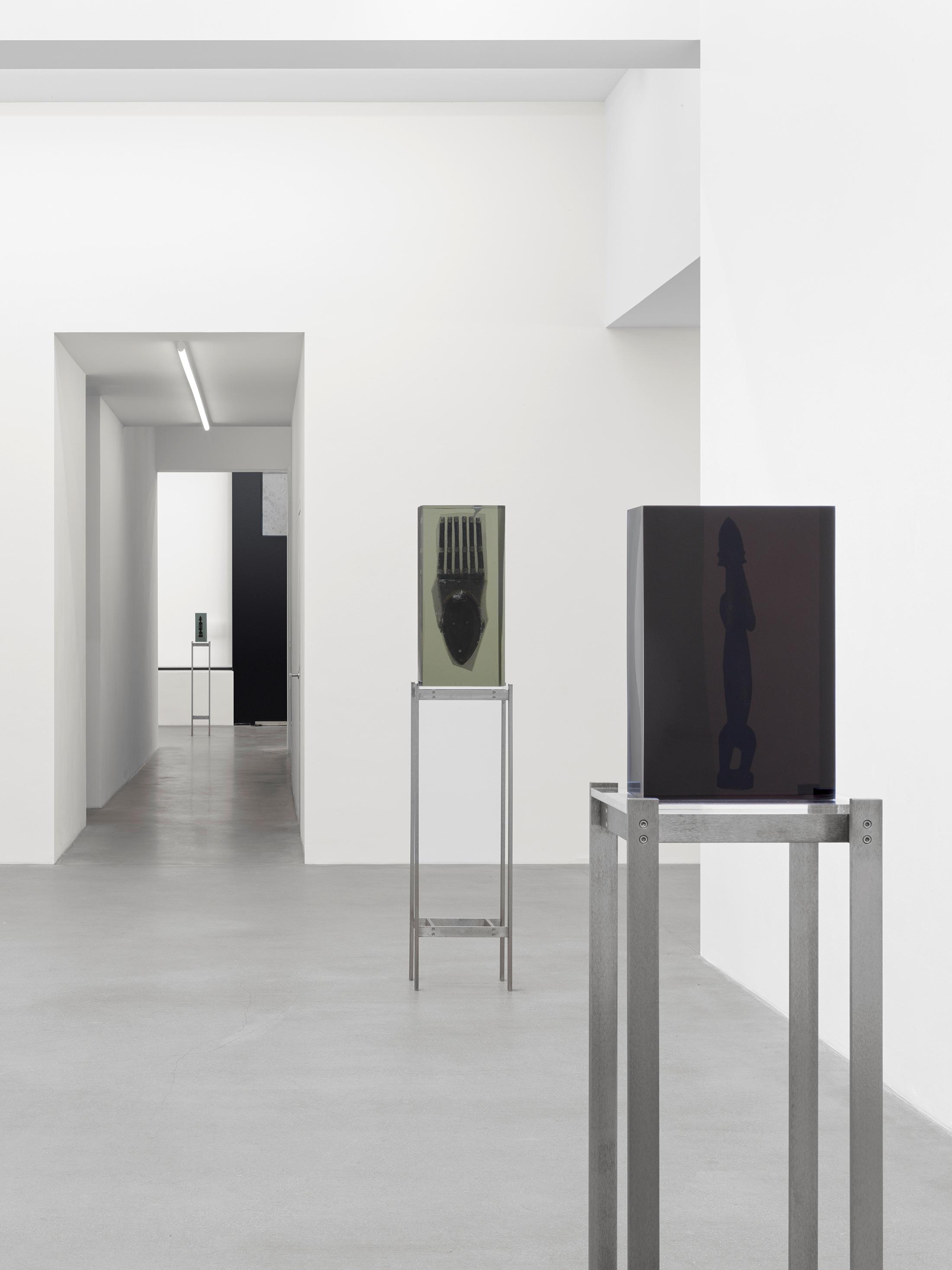 Exhibition View Solo Show Matthew Angelo Harrison «American Ghost» at Galerie Eva Presenhuber, Zurich, 2024 / Photo: Stefan Altenburger Photography / Courtesy: The artist and Galerie Eva Presenhuber