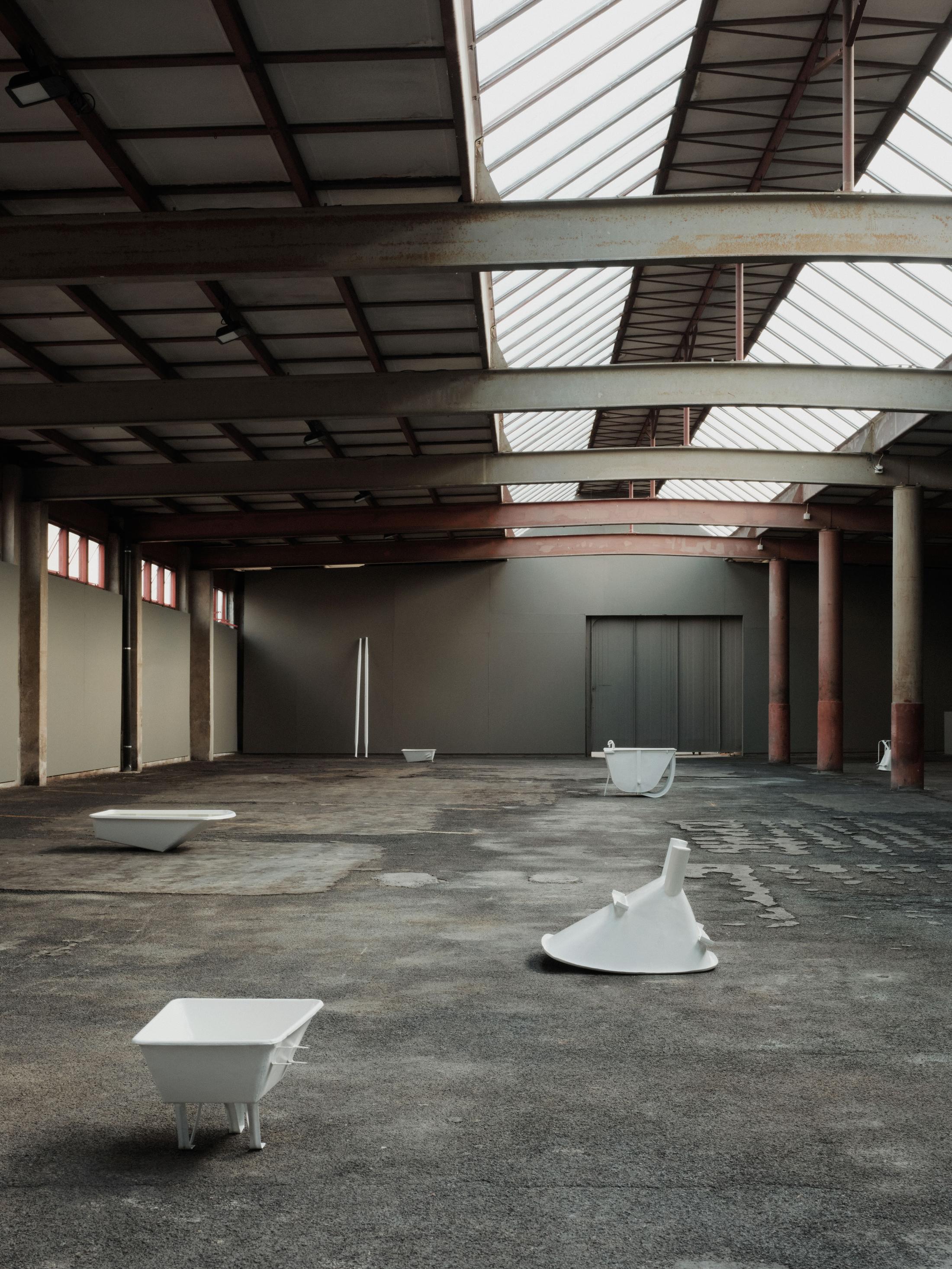 Exhibition View Solo Show Max Leiß «Seestück» at Kunsthalle Arbon, Arbon, 2024 / Photo: Ladina Bischof / Courtesy: The artist and Kunsthalle Arbon