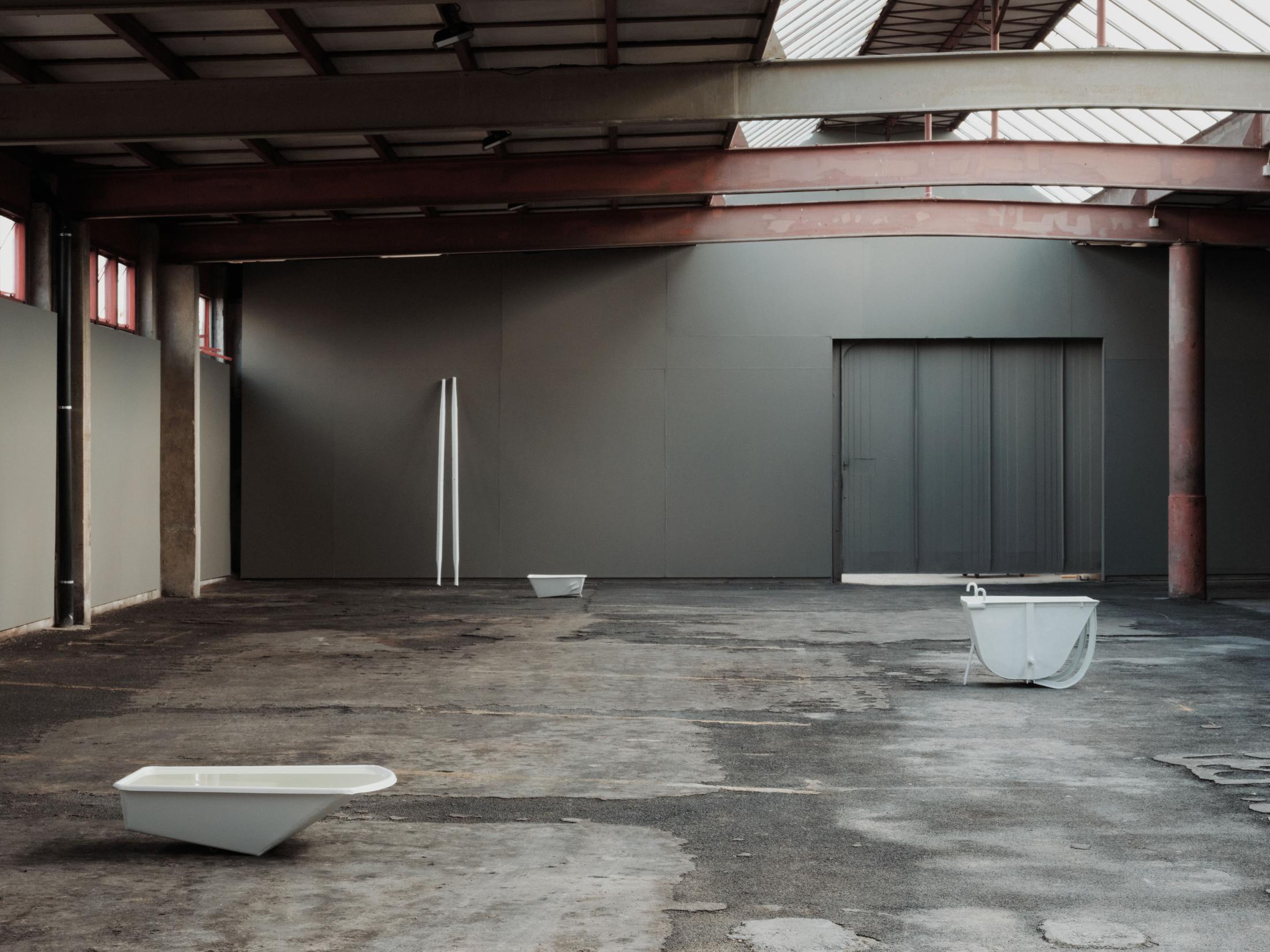 Exhibition View Solo Show Max Leiß «Seestück» at Kunsthalle Arbon, Arbon, 2024 / Photo: Ladina Bischof / Courtesy: The artist and Kunsthalle Arbon