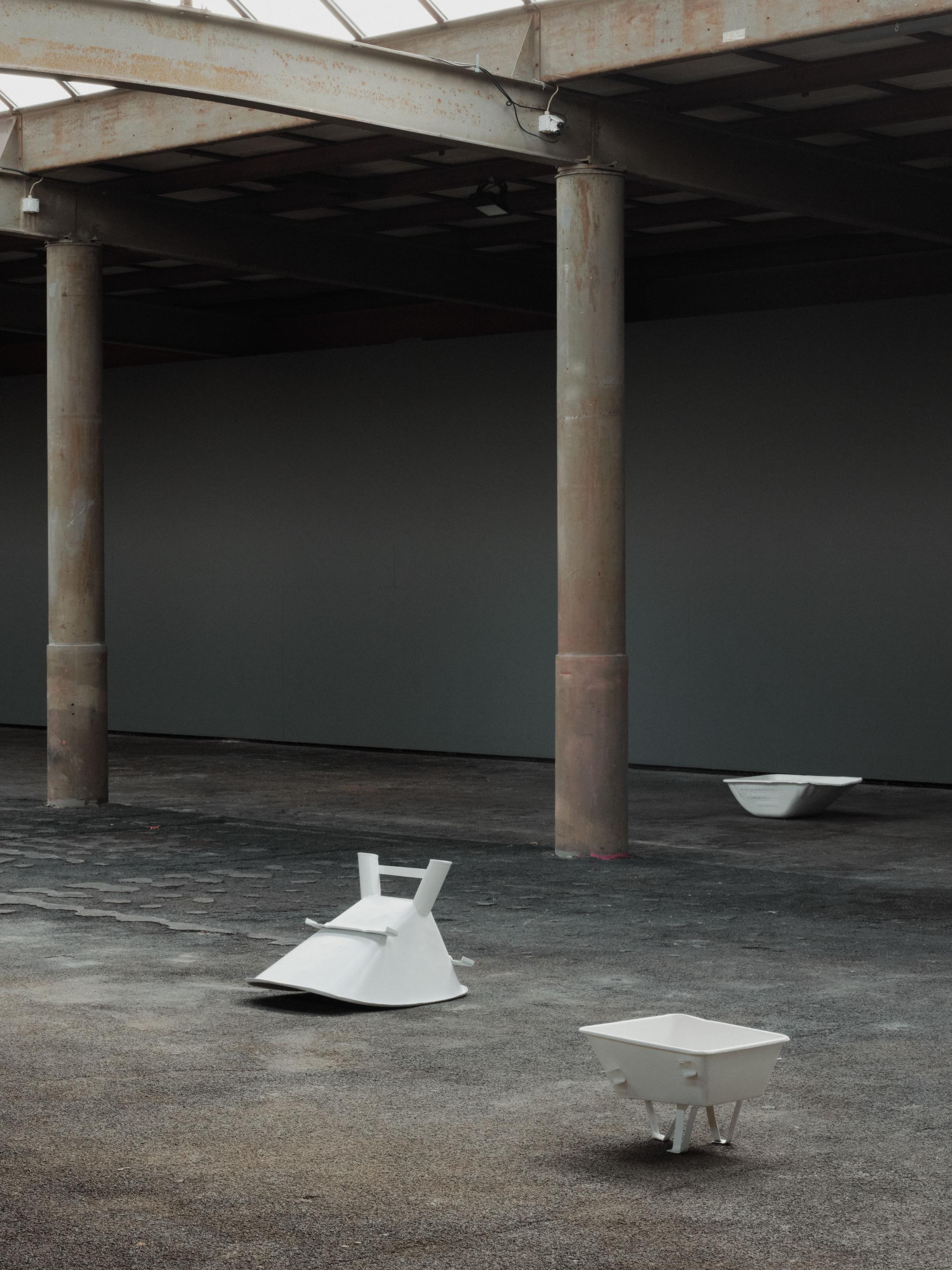 Exhibition View Solo Show Max Leiß «Seestück» at Kunsthalle Arbon, Arbon, 2024 / Photo: Ladina Bischof / Courtesy: The artist and Kunsthalle Arbon