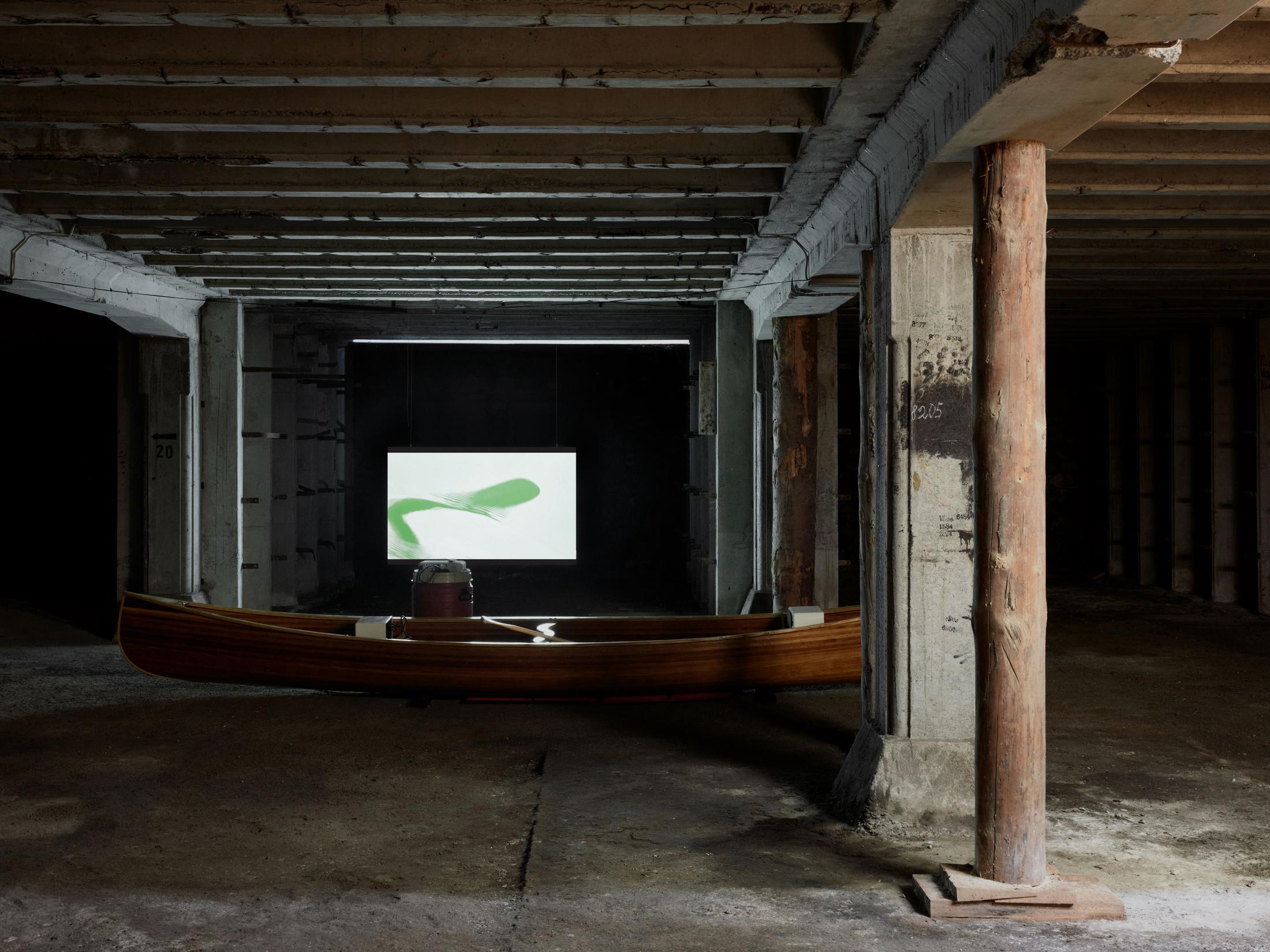 Exhibition View Solo Show Max Leiß «Seestück» at Kunsthalle Arbon, Arbon, 2024 / Photo: Ladina Bischof / Courtesy: The artist and Kunsthalle Arbon