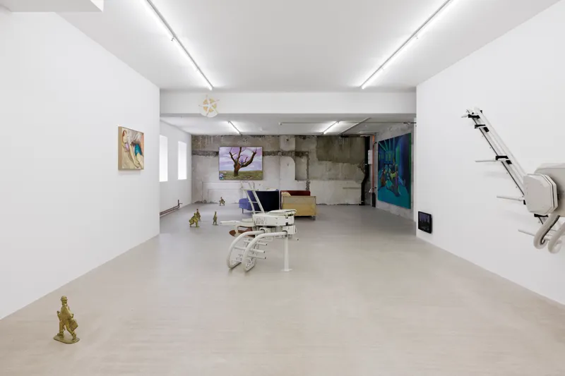 Exhibition View Group Show «Melting Point» at For, Basel, 2024 / Photo: Gina Folly / Courtesy: the artists and For