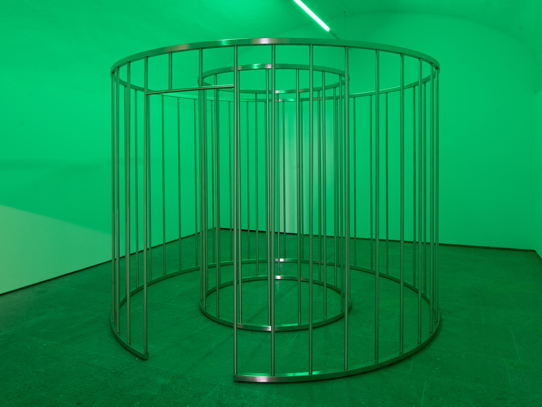 Exhibition View Anita Mucolli Solo Show «Purity; view on Anita Mucolli, Vertigo, 2023» at Centre d'Art Contemporain, Yverdon-les-Bains, 2023 / Photo: Anne-Laure Lechat / Courtesy: the artist and Centre d'Art Contemporain Yverdon-les-Bains