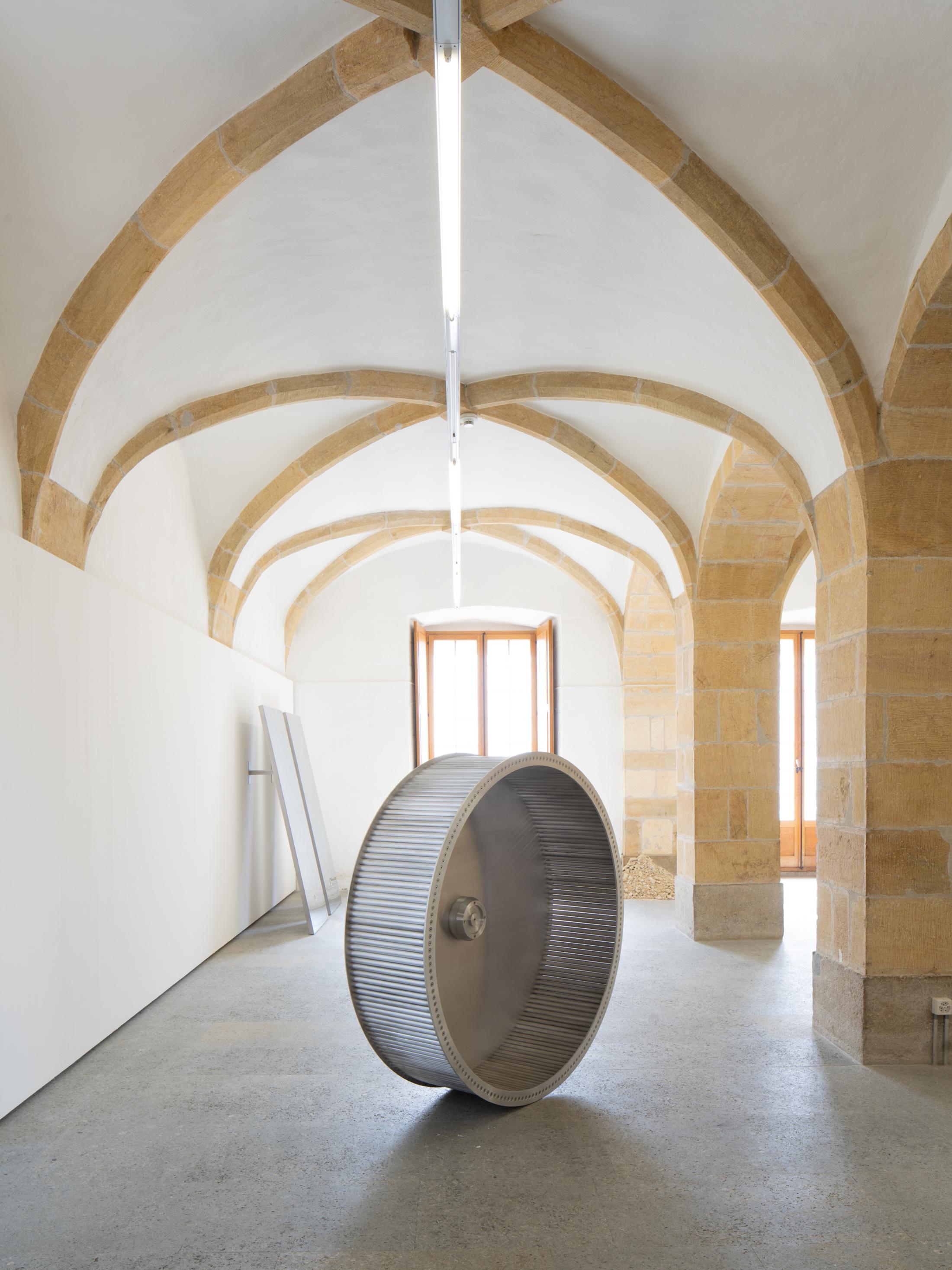 Exhibition View Anita Mucolli Solo Show «Purity; view on Anita Mucolli, Who’s Afraid of Eternal Tedium?, 2023» at Centre d'Art Contemporain, Yverdon-les-Bains, 2023 / Photo: Anne-Laure Lechat / Courtesy: the artist and Centre d'Art Contemporain Yverdon-les-Bains