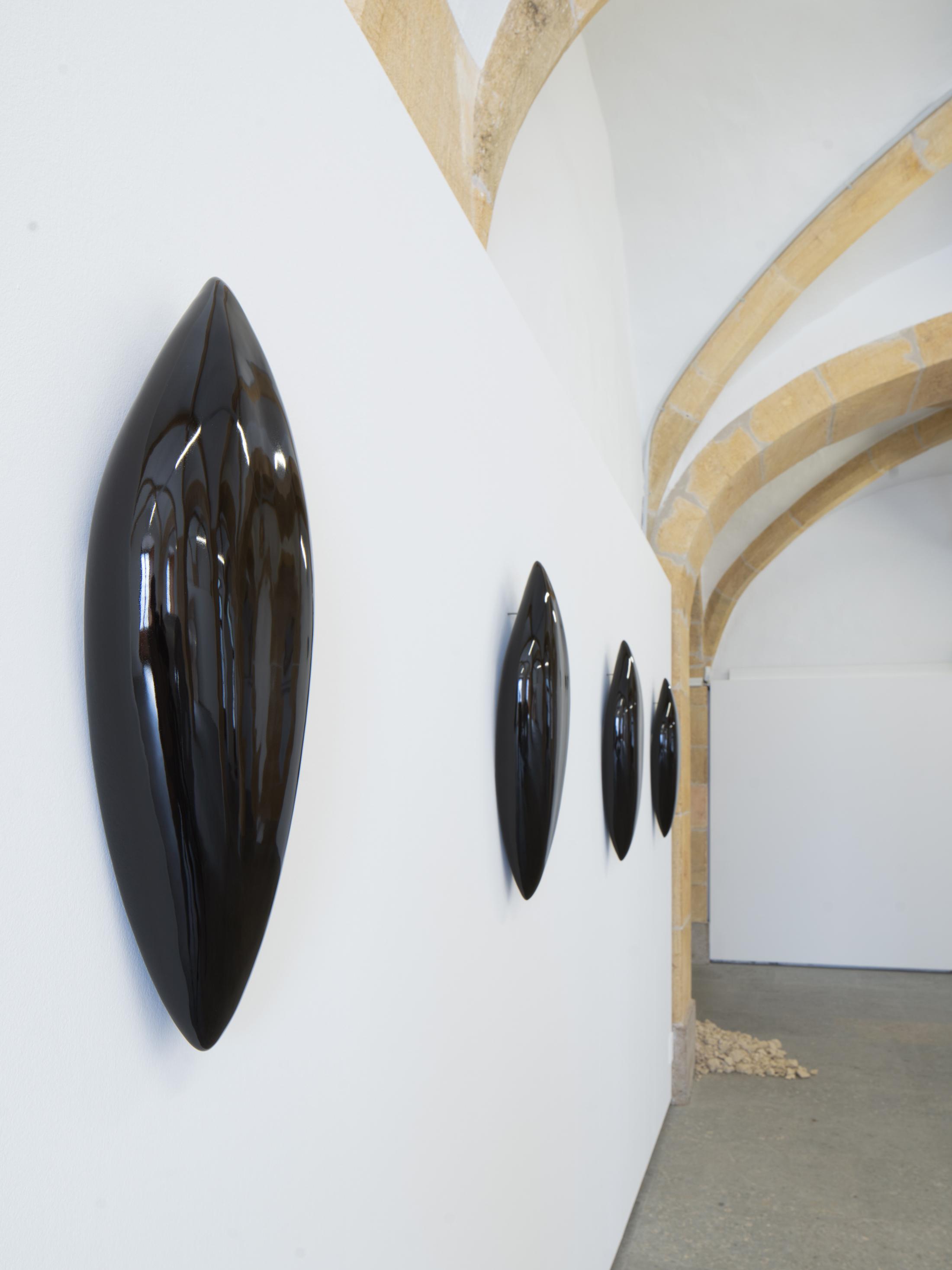 Exhibition View Anita Mucolli Solo Show «Purity; view on Anita Mucolli, Beginnings, 2023» at Centre d'Art Contemporain, Yverdon-les-Bains, 2023 / Photo: Anne-Laure Lechat / Courtesy: the artist and Centre d'Art Contemporain Yverdon-les-Bains