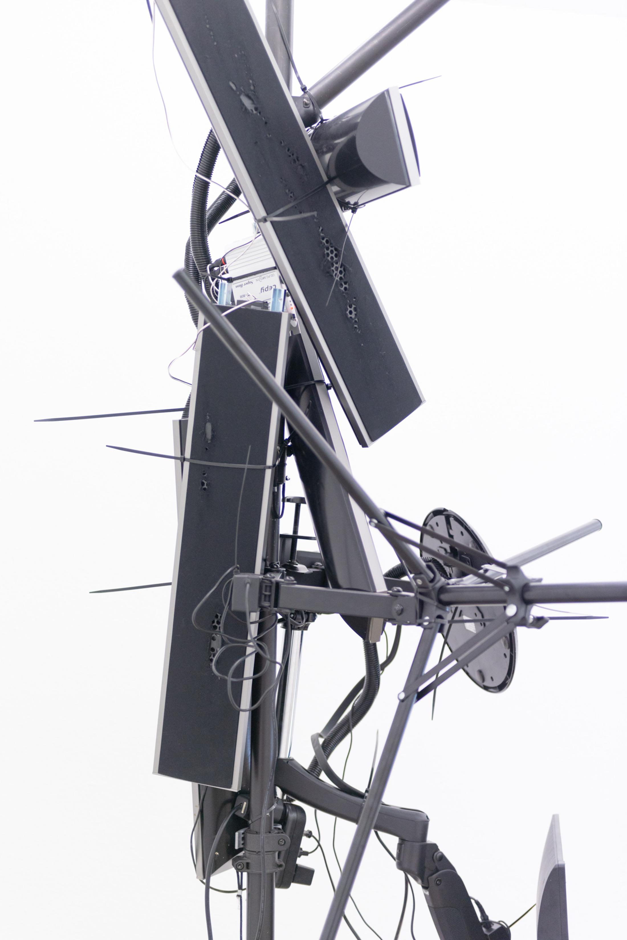 Exhibition View bleed Solo Show «numb» at Hamlet, Zurich, 2023-2024 / Photo: Wilf Speller / Courtesy: the artists and Hamlet