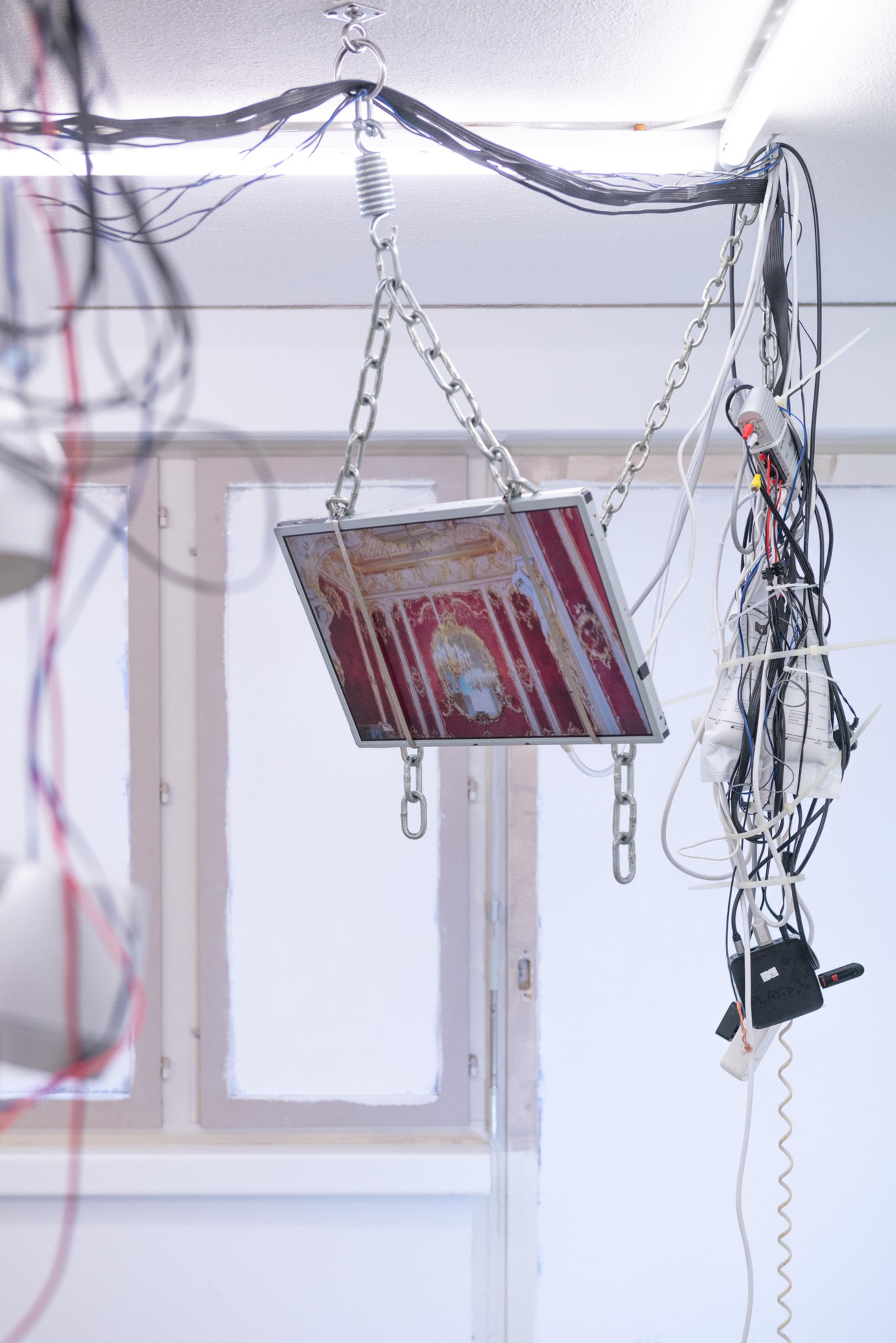 Exhibition View bleed Solo Show «numb» at Hamlet, Zurich, 2023-2024 / Photo: Wilf Speller / Courtesy: the artists and Hamlet