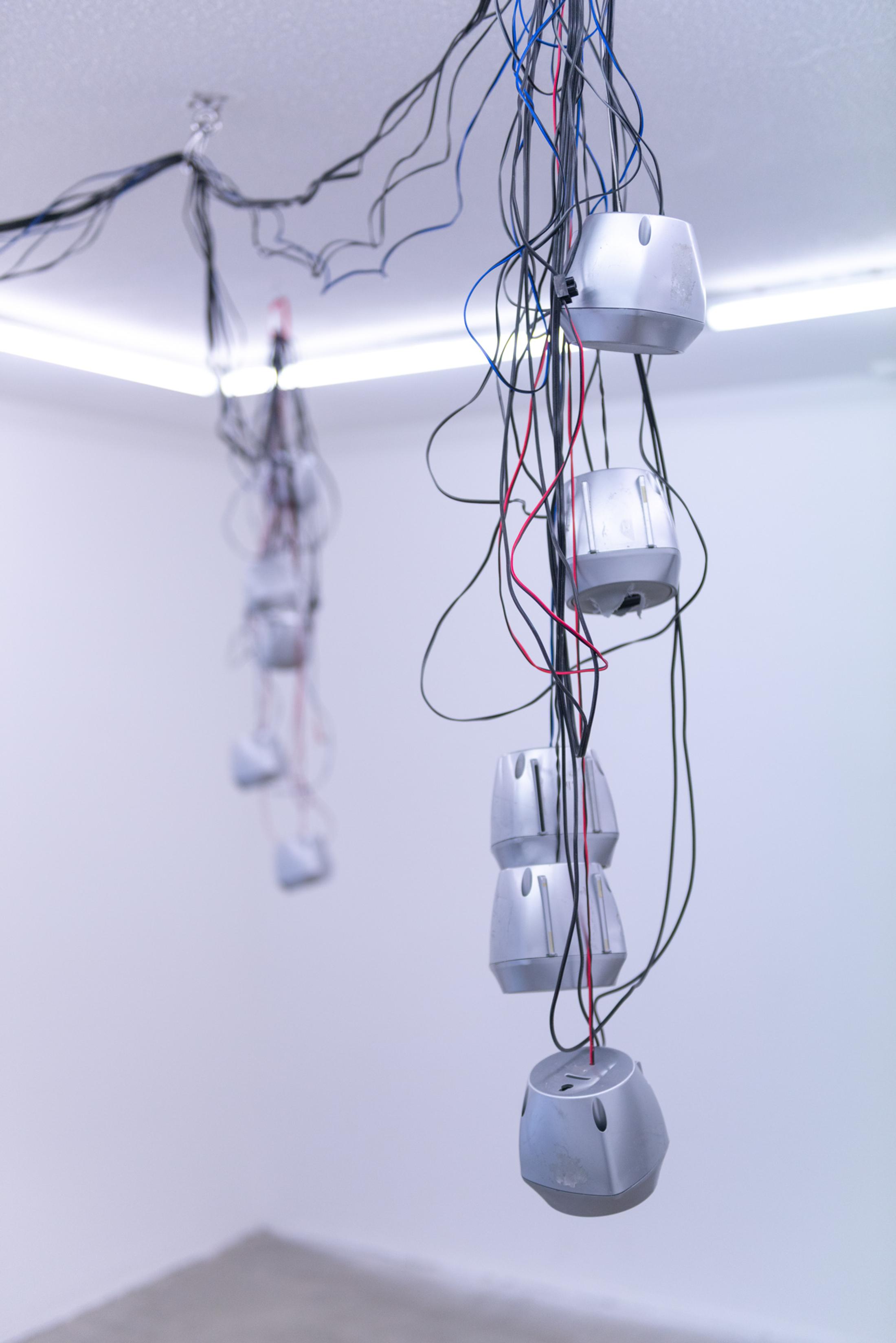 Exhibition View bleed Solo Show «numb» at Hamlet, Zurich, 2023-2024 / Photo: Wilf Speller / Courtesy: the artists and Hamlet