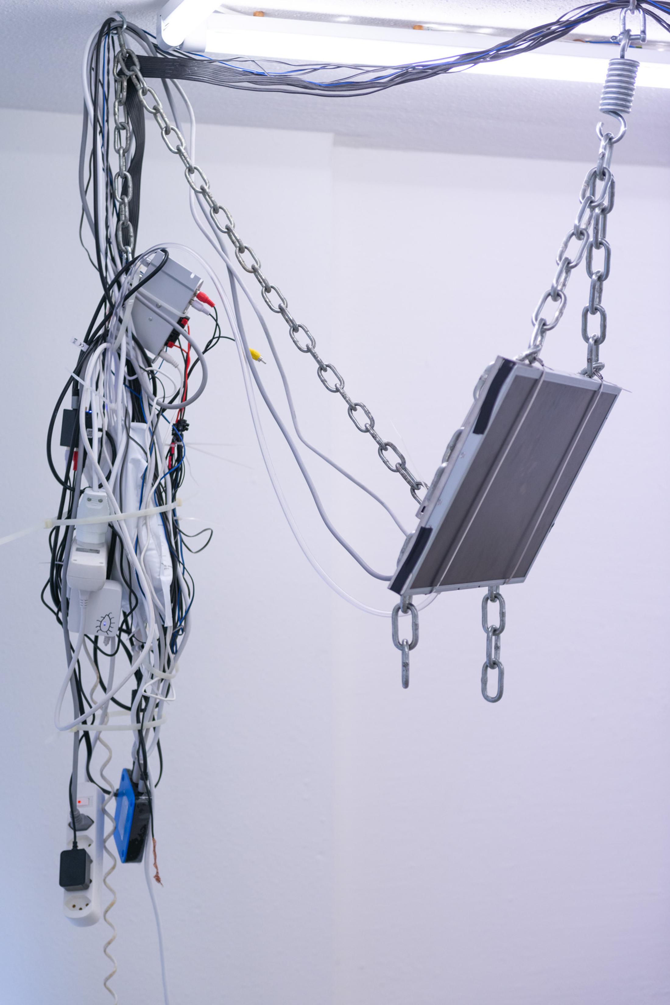 Exhibition View bleed Solo Show «numb» at Hamlet, Zurich, 2023-2024 / Photo: Wilf Speller / Courtesy: the artists and Hamlet