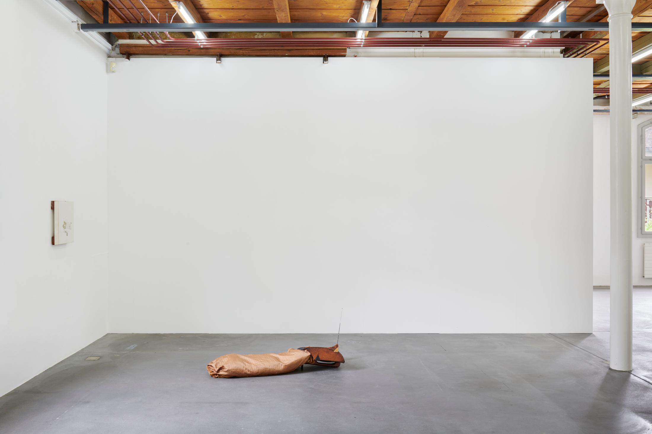 Exhibition View Brad Kronz Solo Show «Nine Types of Industrial Pollution» at Kunsthalle Friart, Fribourg, 2023 / Photo: Guillaume Python / Courtesy: the artist and Kunsthalle Friart