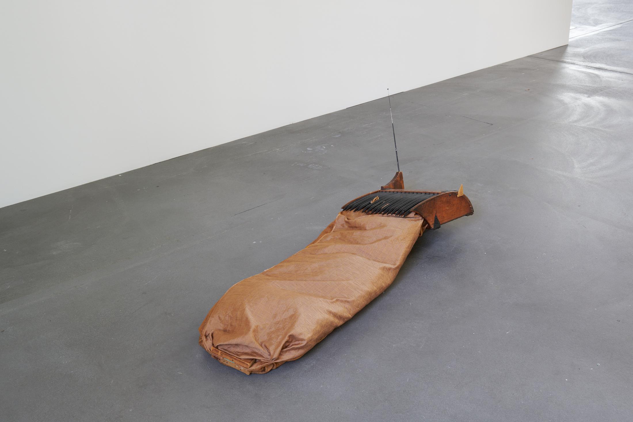Exhibition View Brad Kronz Solo Show «Nine Types of Industrial Pollution; view on Brad Kronz, It is not fun anymore (b), 2019» at Kunsthalle Friart, Fribourg, 2023 / Photo: Guillaume Python / Courtesy: the artist and Kunsthalle Friart