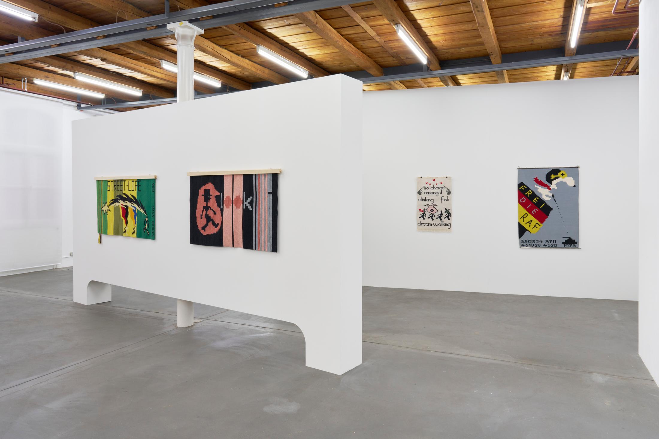 Exhibition View Charlotte Johannesson Solo Show «Save as art?» at Kunsthalle Friart, Fribourg, 2023 / Photo: Guillaume Python / Courtesy: the artist and Kunsthalle Friart